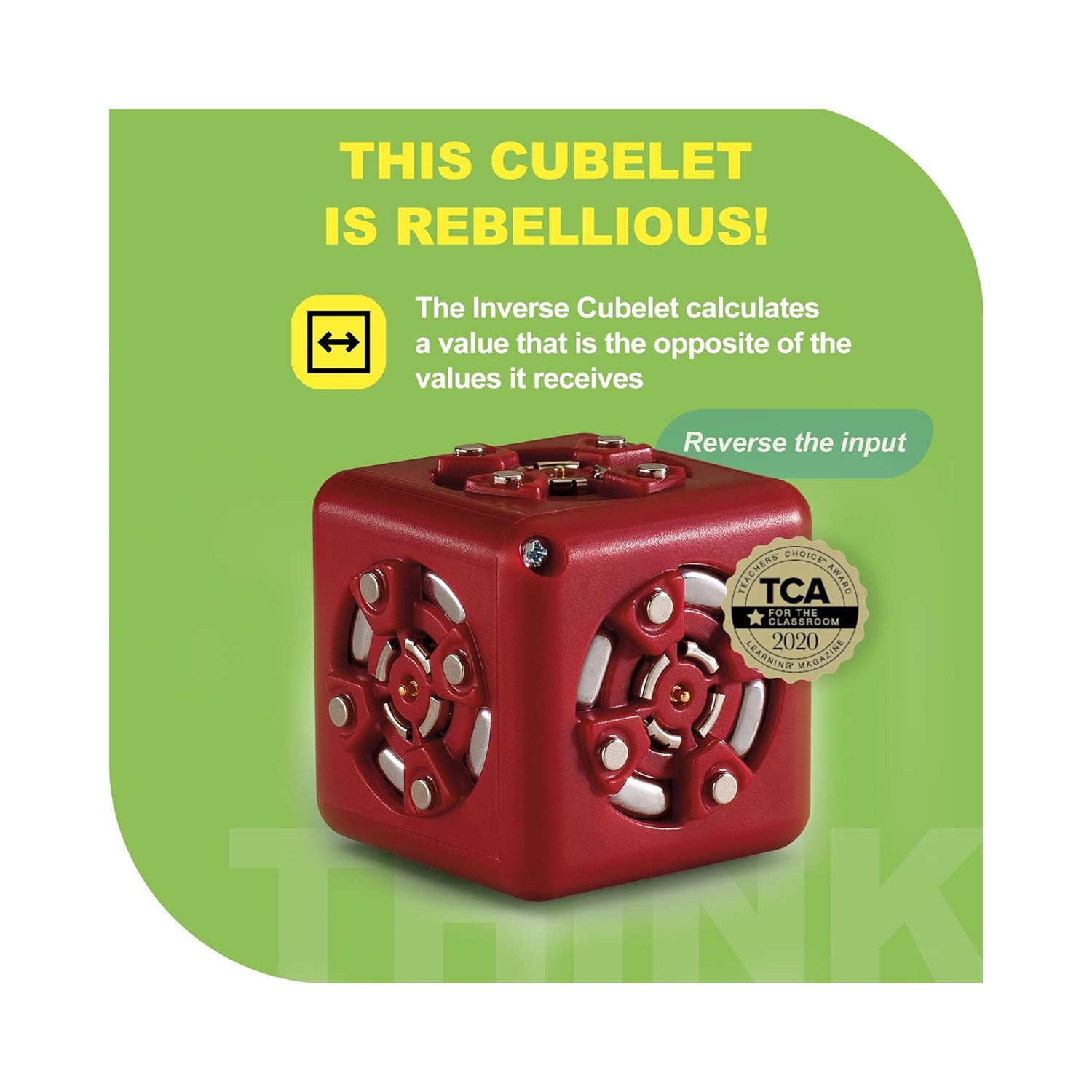 Blocs cubiques robots Inverse Cubelet modulaires Robotics - Cube robotisé STIM pour robotique à la maison et en classe - 4 ans et plus