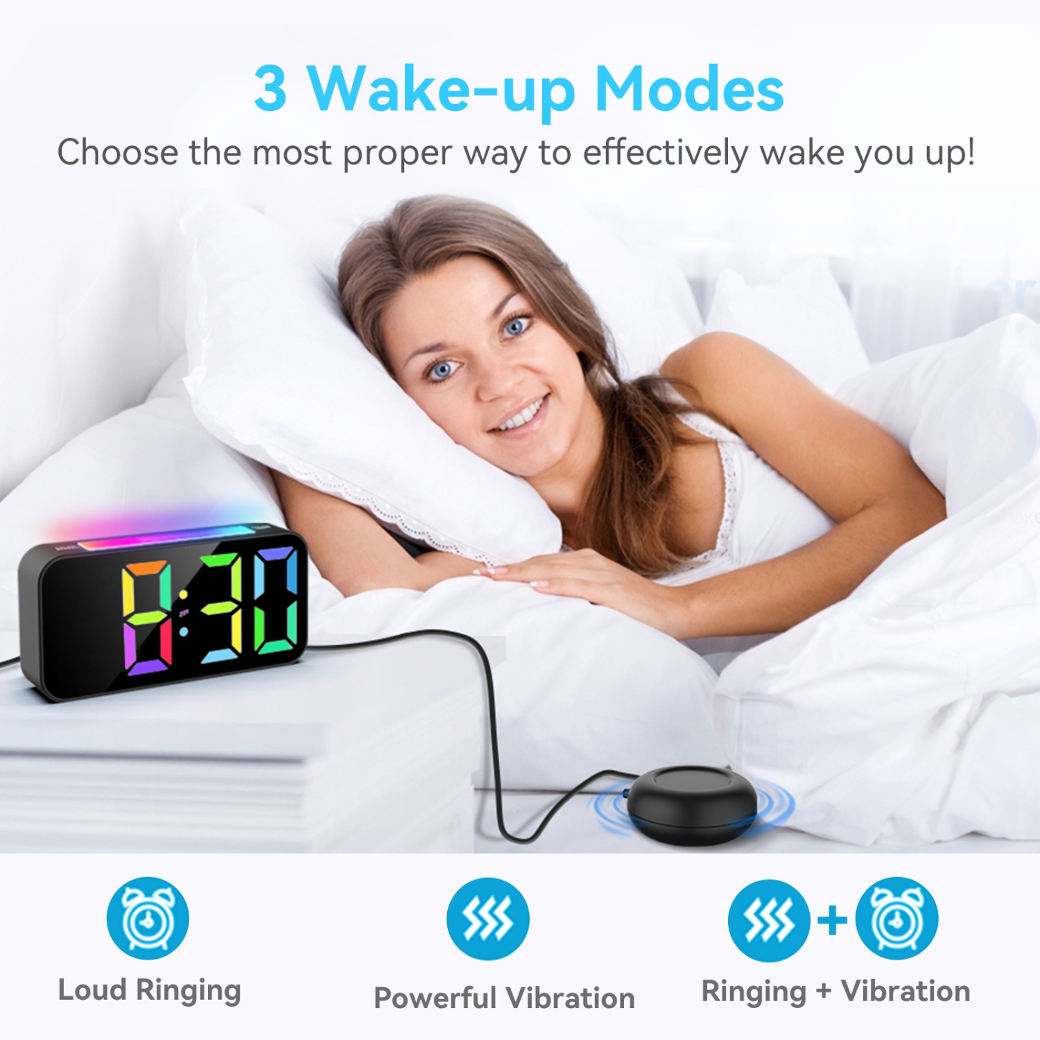 AM FM Hand Crank Radio with Bluetooth Speaker for Camping, Solar, Mobile Phone Charging Function, 3 Light Modes, IP65 Waterproof, Flashlight, Strobe