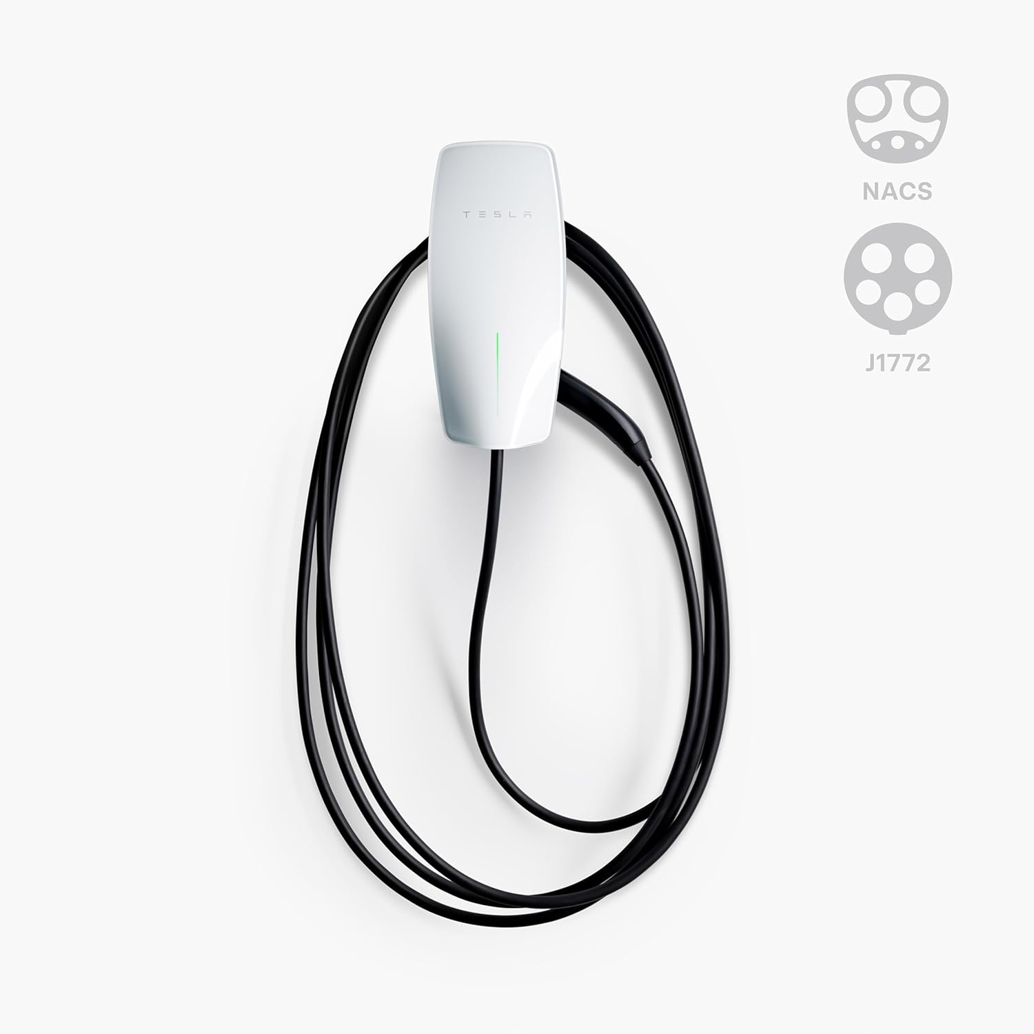 Connecteur mural universel de Tesla - Chargeur de véhicule électrique avec deux prises - Compatible avec tous les véhicules électriques