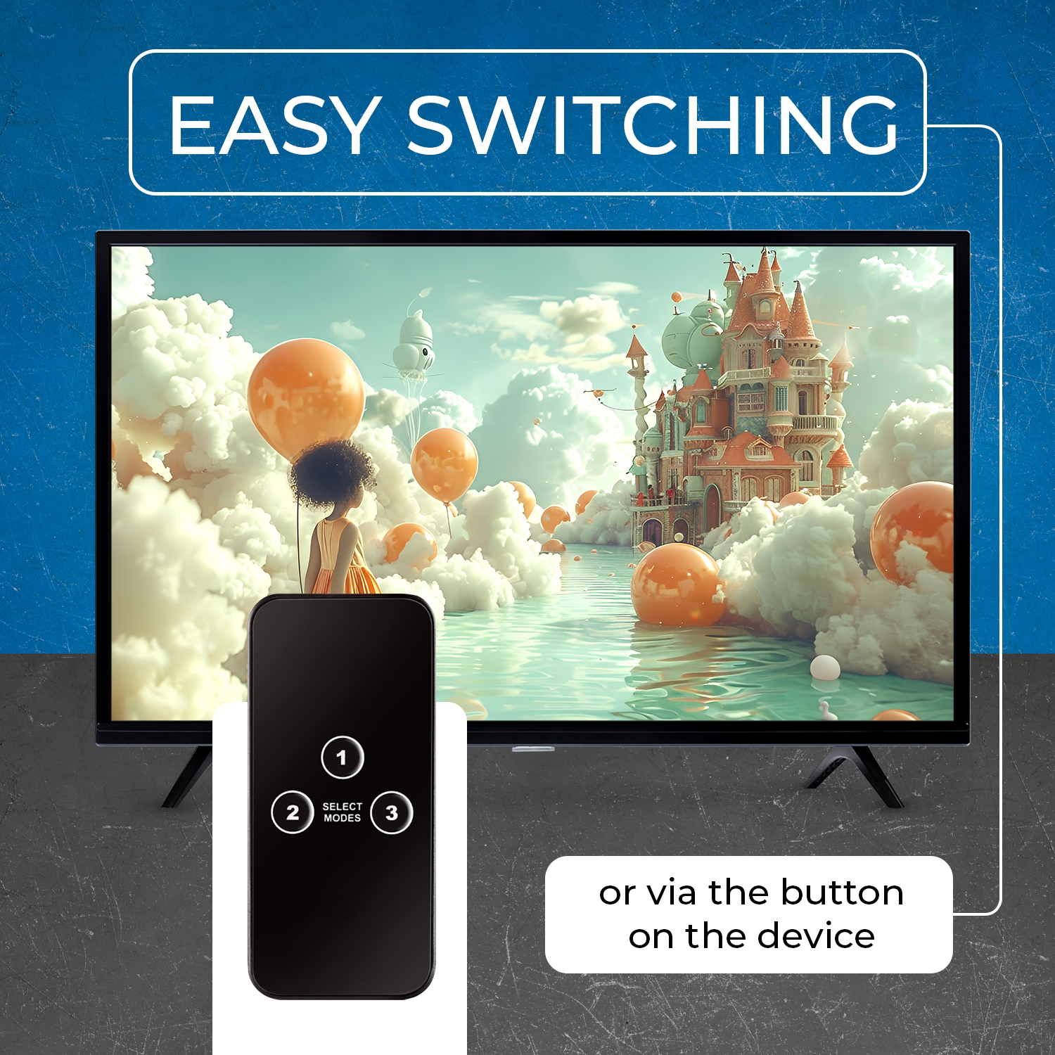 OREI 8K 3-port HDMI™ Switch