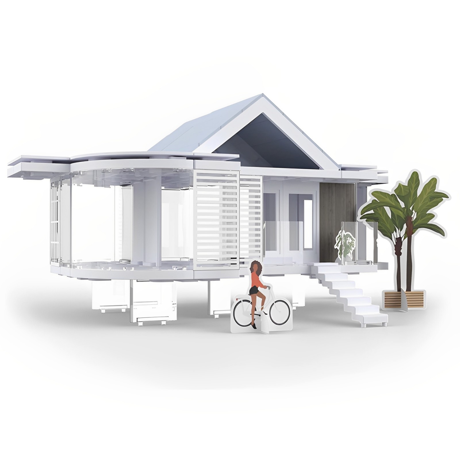 Arckit 100-Sqm Building Blocks Kit - STEM Educational Architecture Model House Set for Kids and Teens 12+ | A100