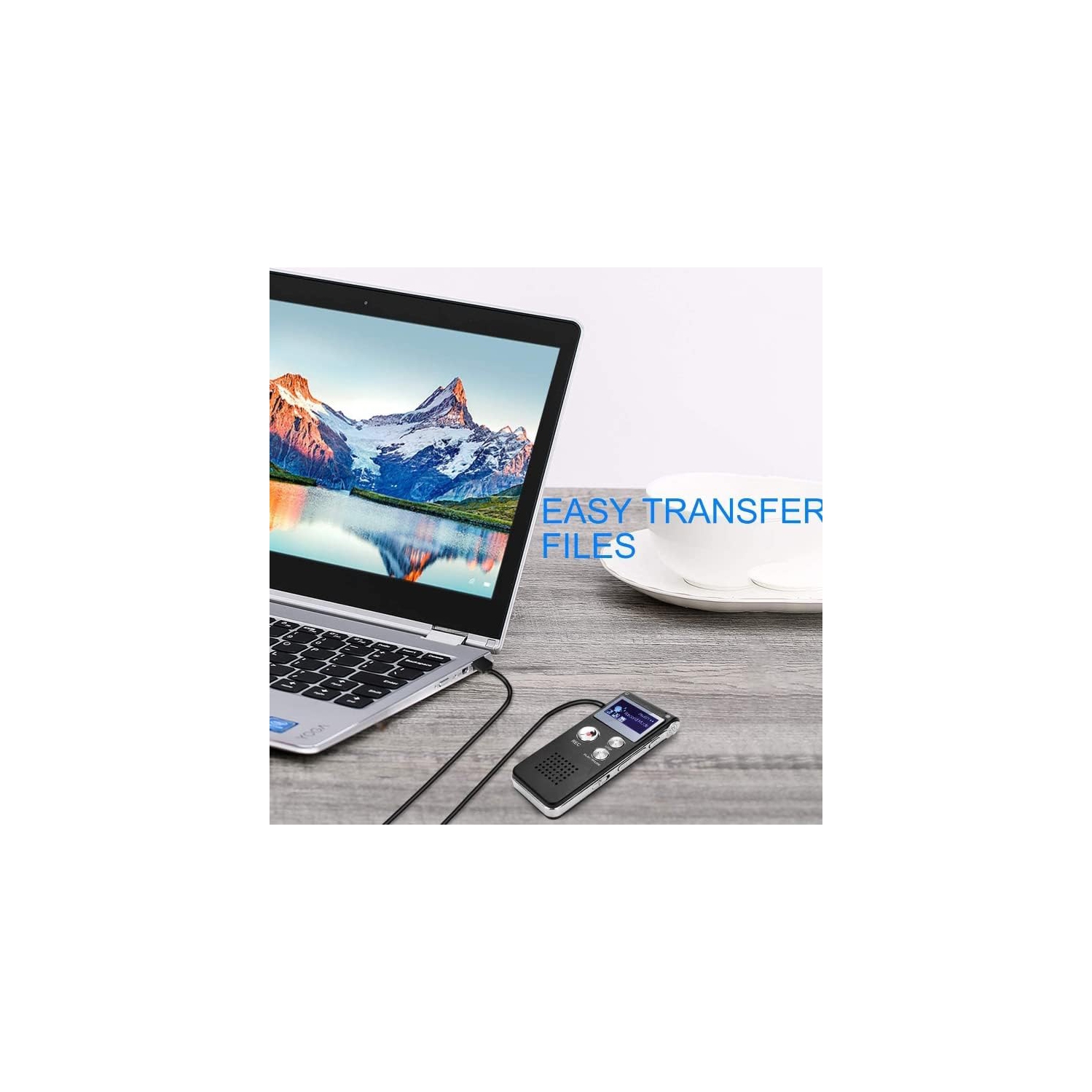 Enregistreur vidéo Lecteur MP3 Lecteur numérique intelligent avec fonction haut-parleur externe Enregistreur vocal — 16&nbsp;Go