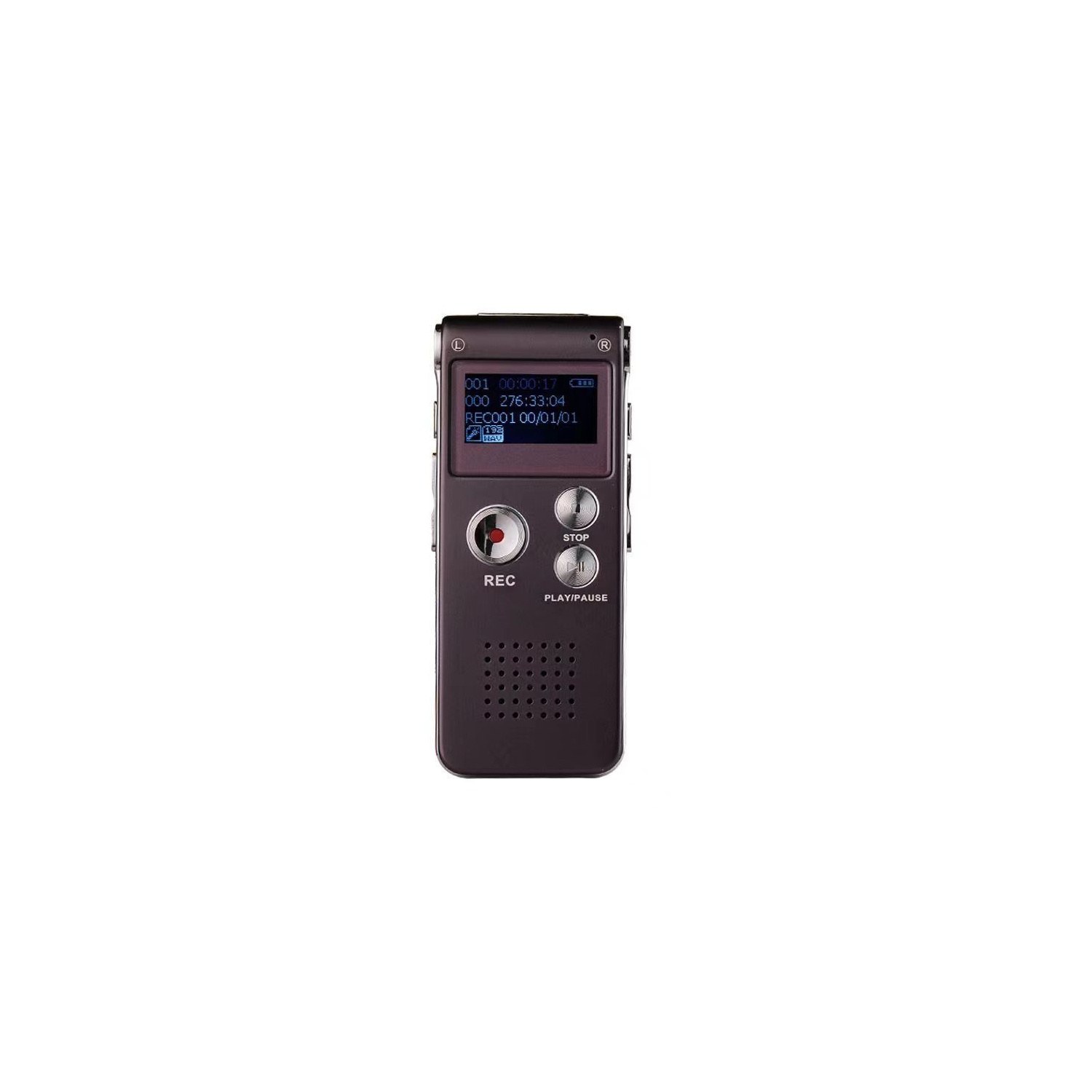 8GB Voice Recorder USB Professional Recorder Phone Digital Audio with WAV MP3 Player VAR Function Recording