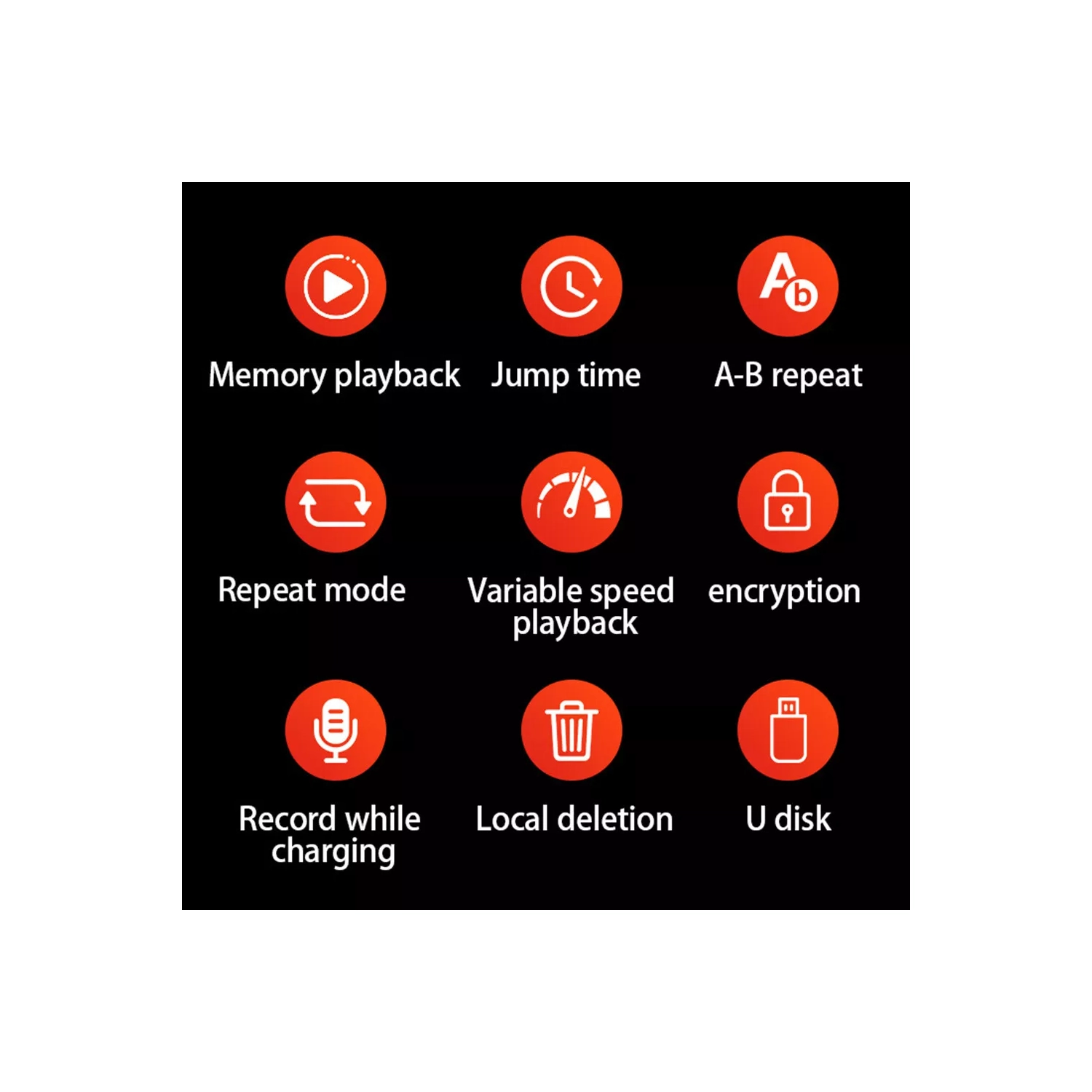 Mini USB digital voice recorder sound voice flash drive USB recorder - 16GB