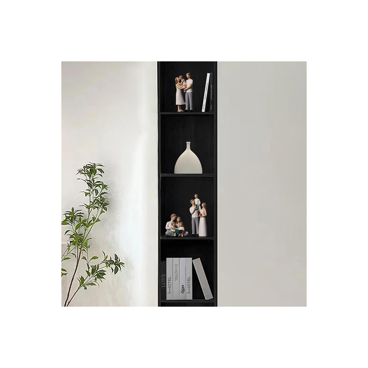 Resin figure ornaments | Living room and study room decorative sculptures | Dust-proof and easy to clean | Art collection gift non-slip base non-slip