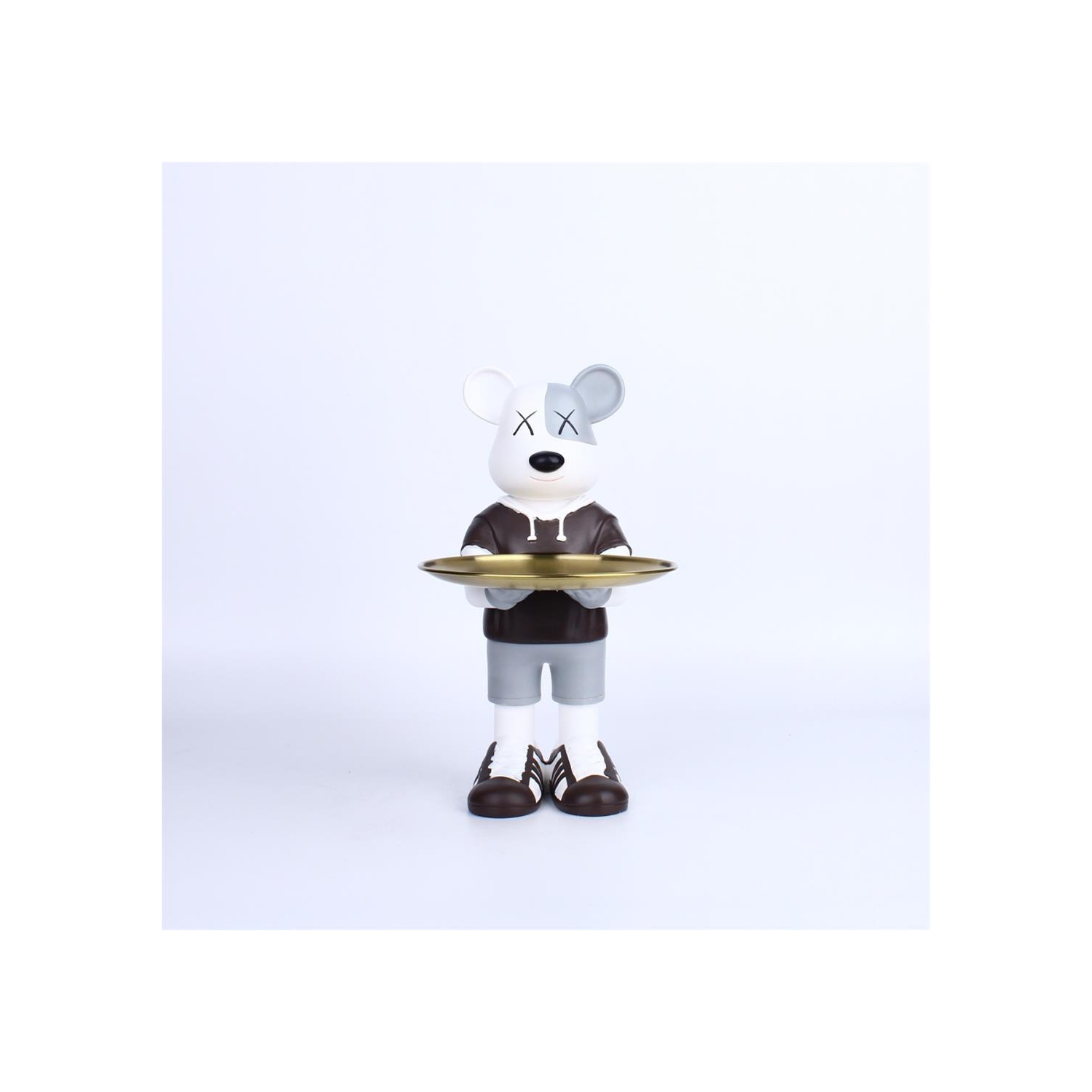 Light luxury European style violent bear resin sculpture Creative living room bedroom decoration Home wine cabinet TV cabinet decoration