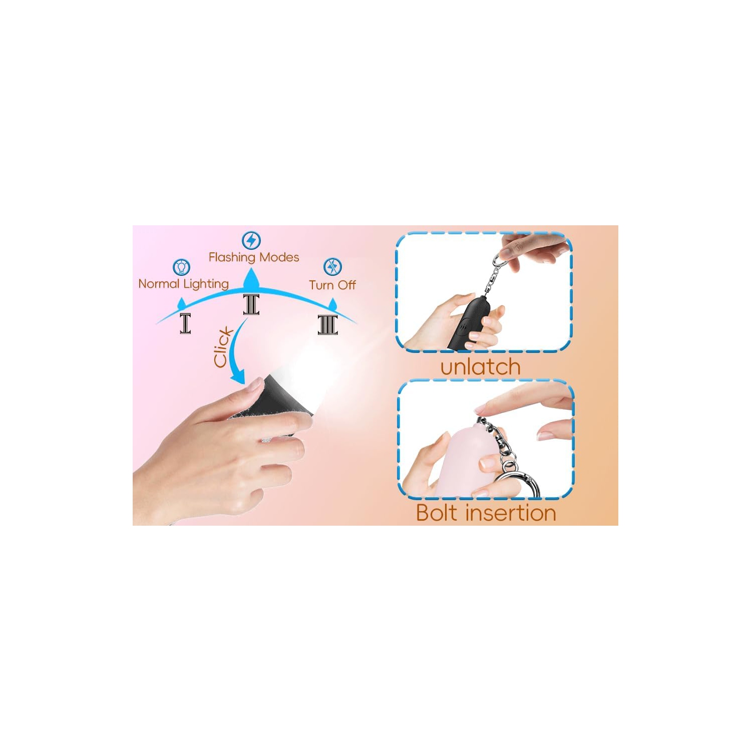 Localisateur d'alarme GPS d'urgence avec alarme SOS et lumière LED - positionnement en temps réel, sécurité personnelle, articles anti-perte,