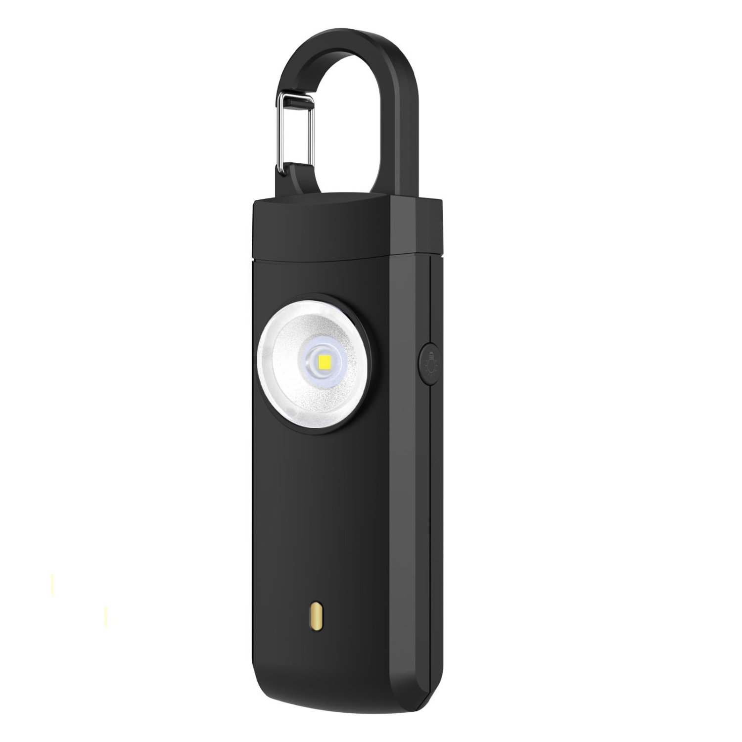 130dB Compact Personal Siren: 2-in-1 Loud Siren and Flashlight, USB Rechargeable - Perfect for Solo Travel, Hiking and Everyday Protection