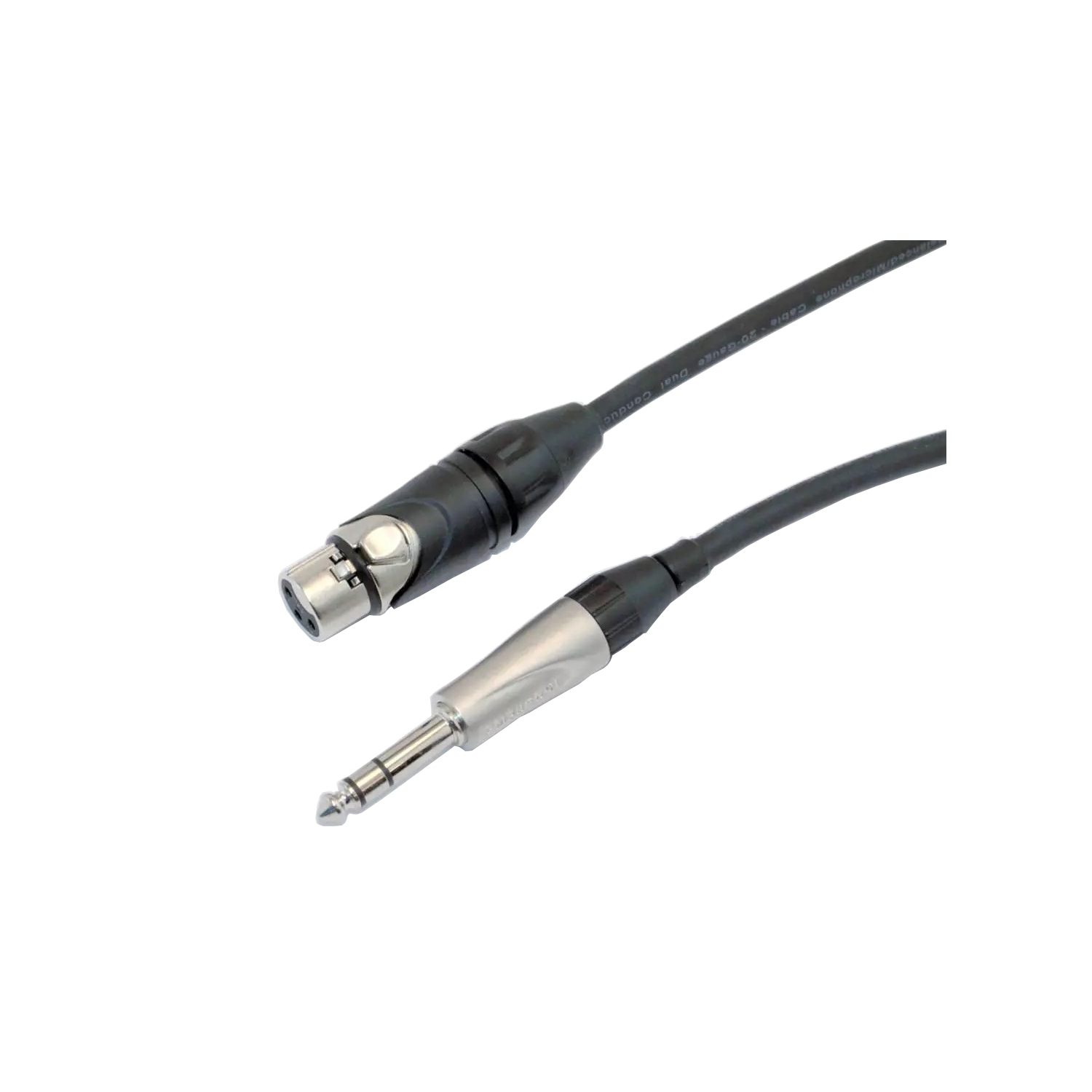 Câble XLR-F à TRS équilibré série DLX de Yorkville Sound - 6 pi