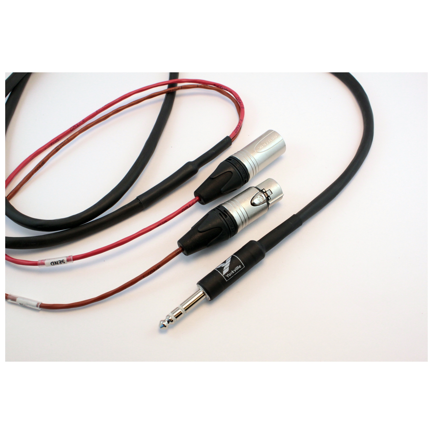 Yorkville Sound Standard Series Insert Cable 1/4-inch to 2x XLR - 6 foot