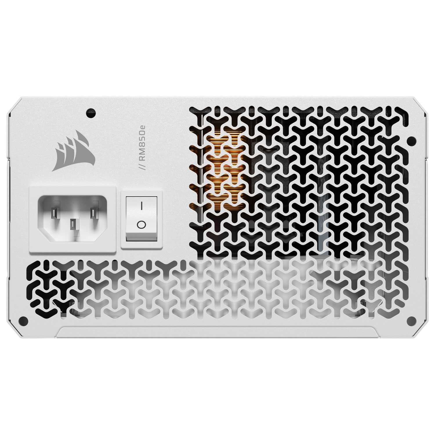 Bloc d'alimentation entièrement modulaire ATX 3.1 de 850 W RM850e de Corsair - Blanc