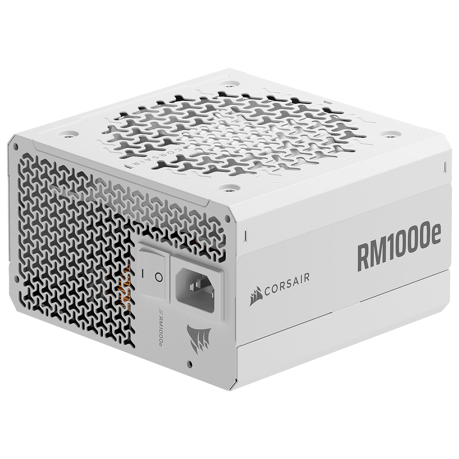 Corsair RM1000e 1000-Watt ATX 3.1 Fully Modular Power Supply - White