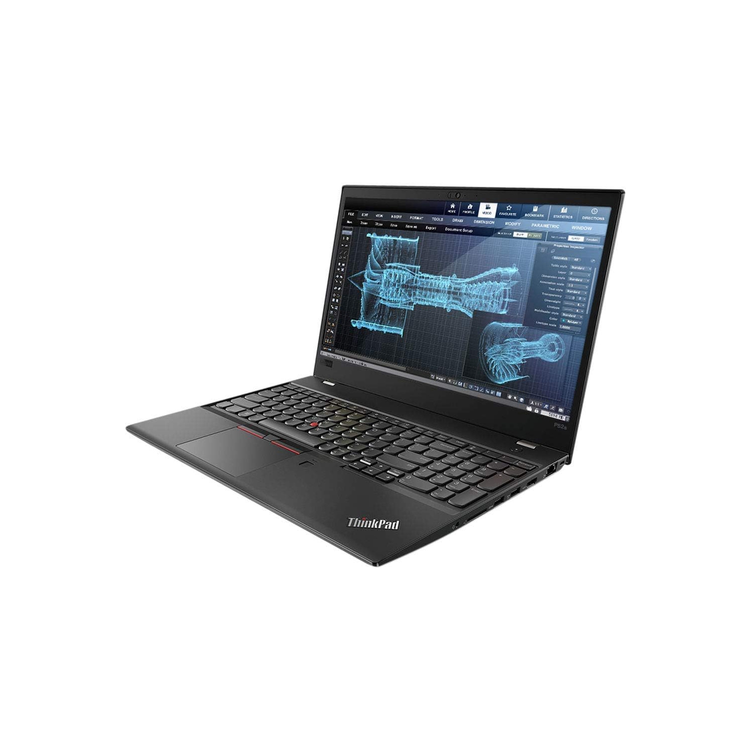 Refurbished - Lenovo Thinkpad P52s Workstaton 15.6" , Core i7-8650U 1.8GHz, 32GB RAM, 1TB NVMe, HDMI, NVIDIA Quadro P500, Windows 11 Pro.