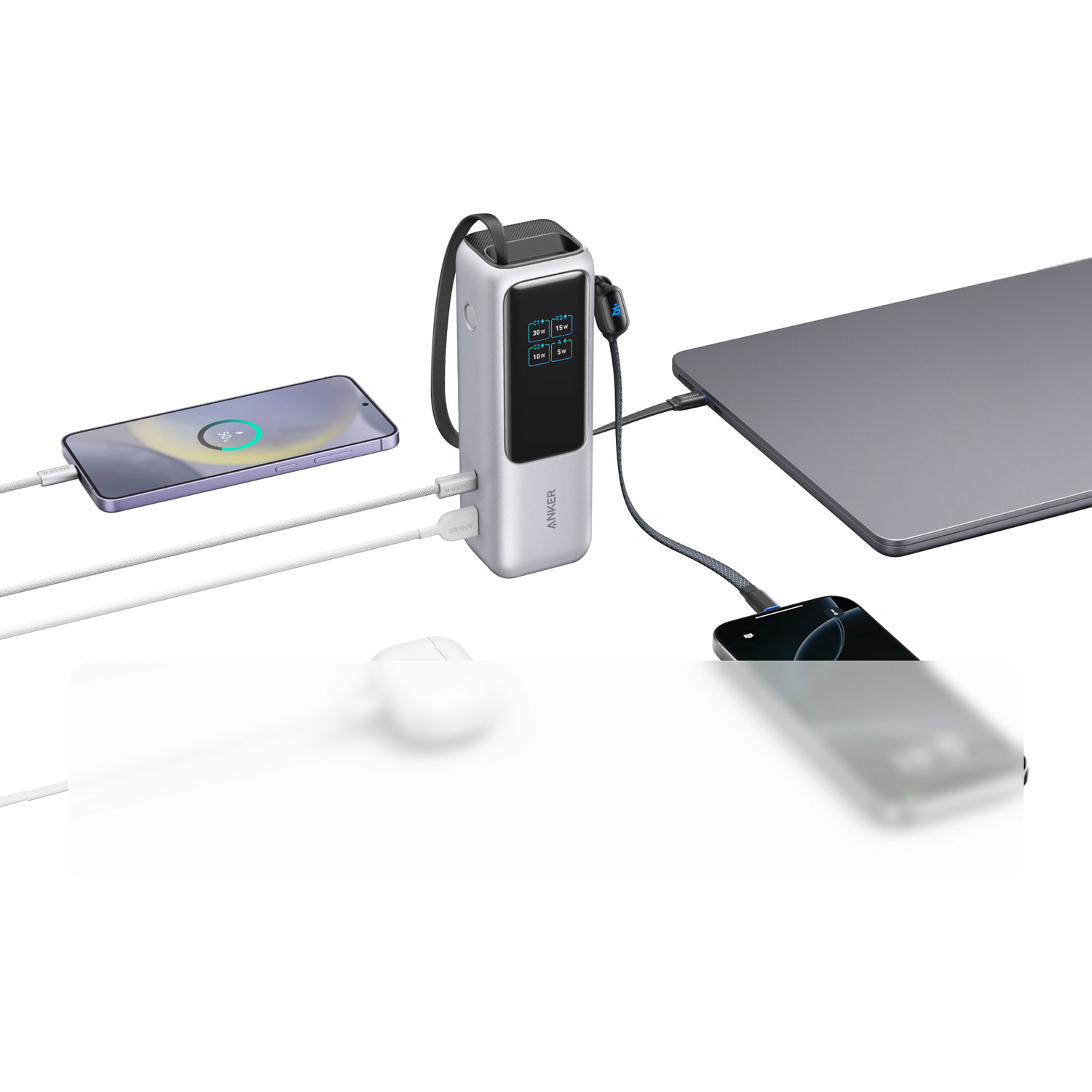 Anker Prime 25000 mAh 165W Multiport Power Bank with Smart
