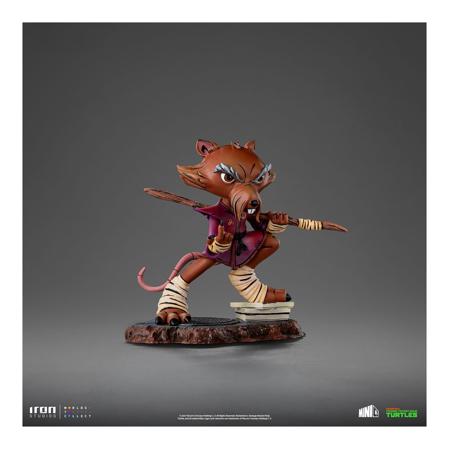 Iron Studios Master Splinter - Teenage Mutant Ninja Turtles - MiniCo
