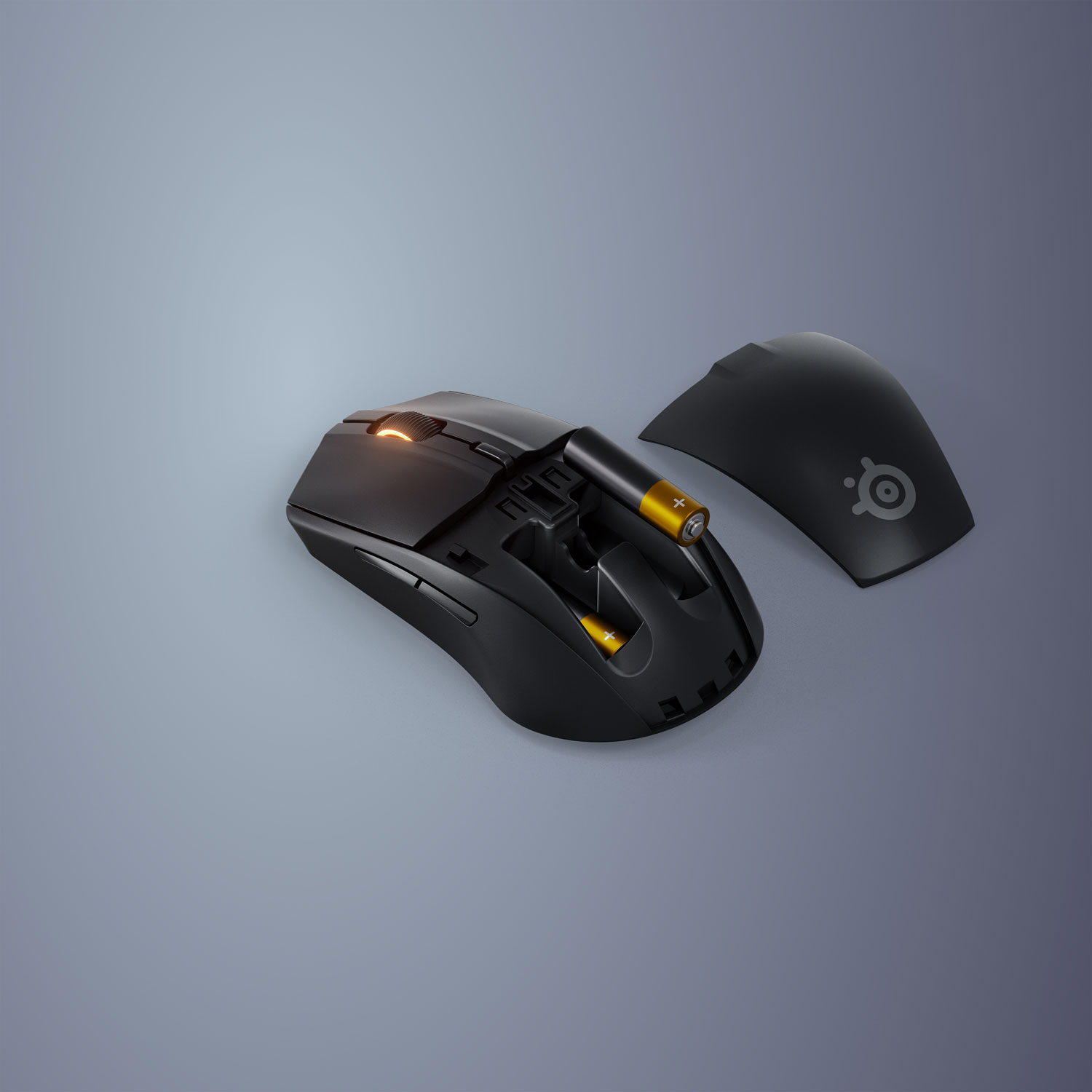 Souris de jeu Bluetooth de 18 000 ppp Rivel 3 gén. 2 de SteelSeries - Noir