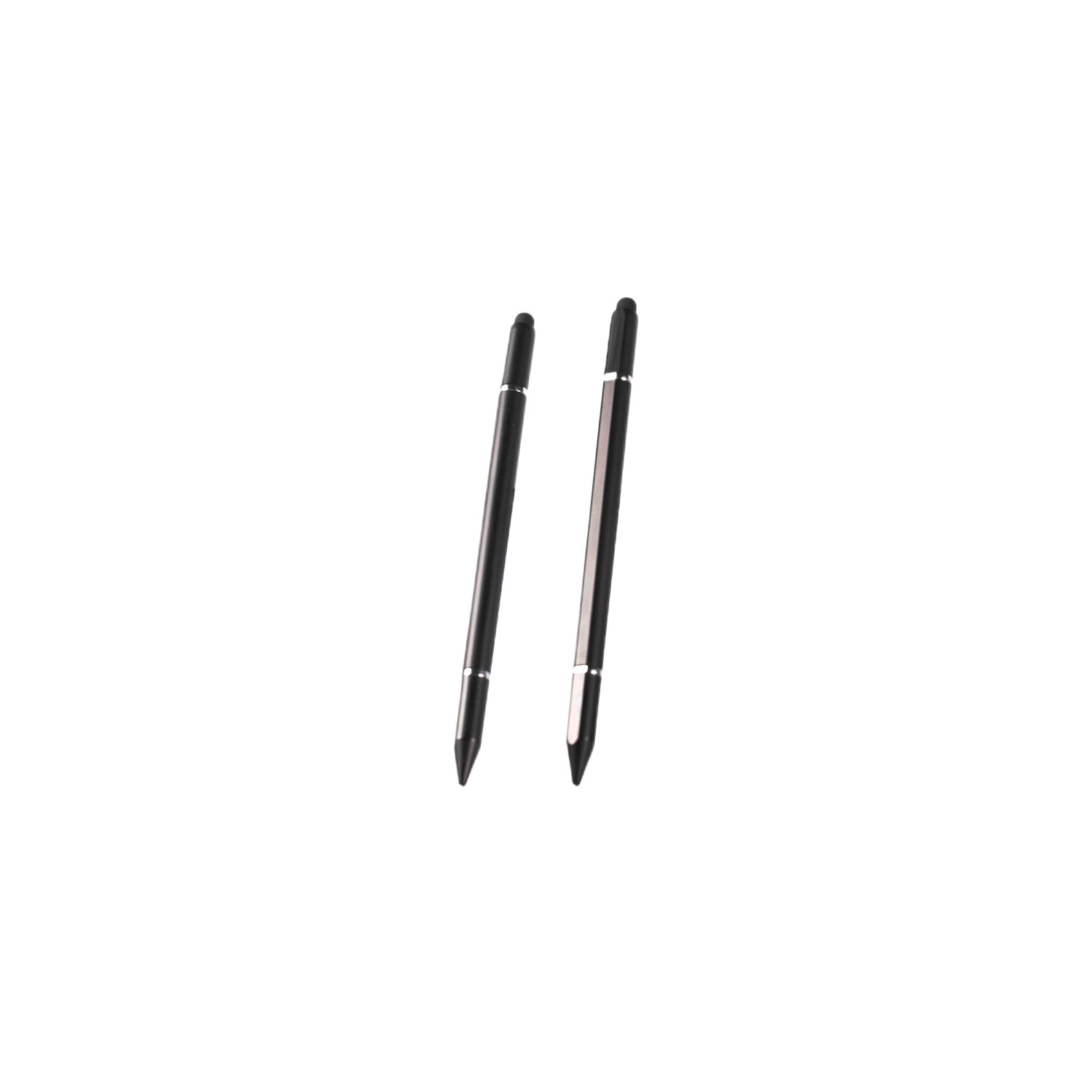 Black stylus pen for universal touch screen devices - compatible with iPad, Samsung Galaxy, smartphones
