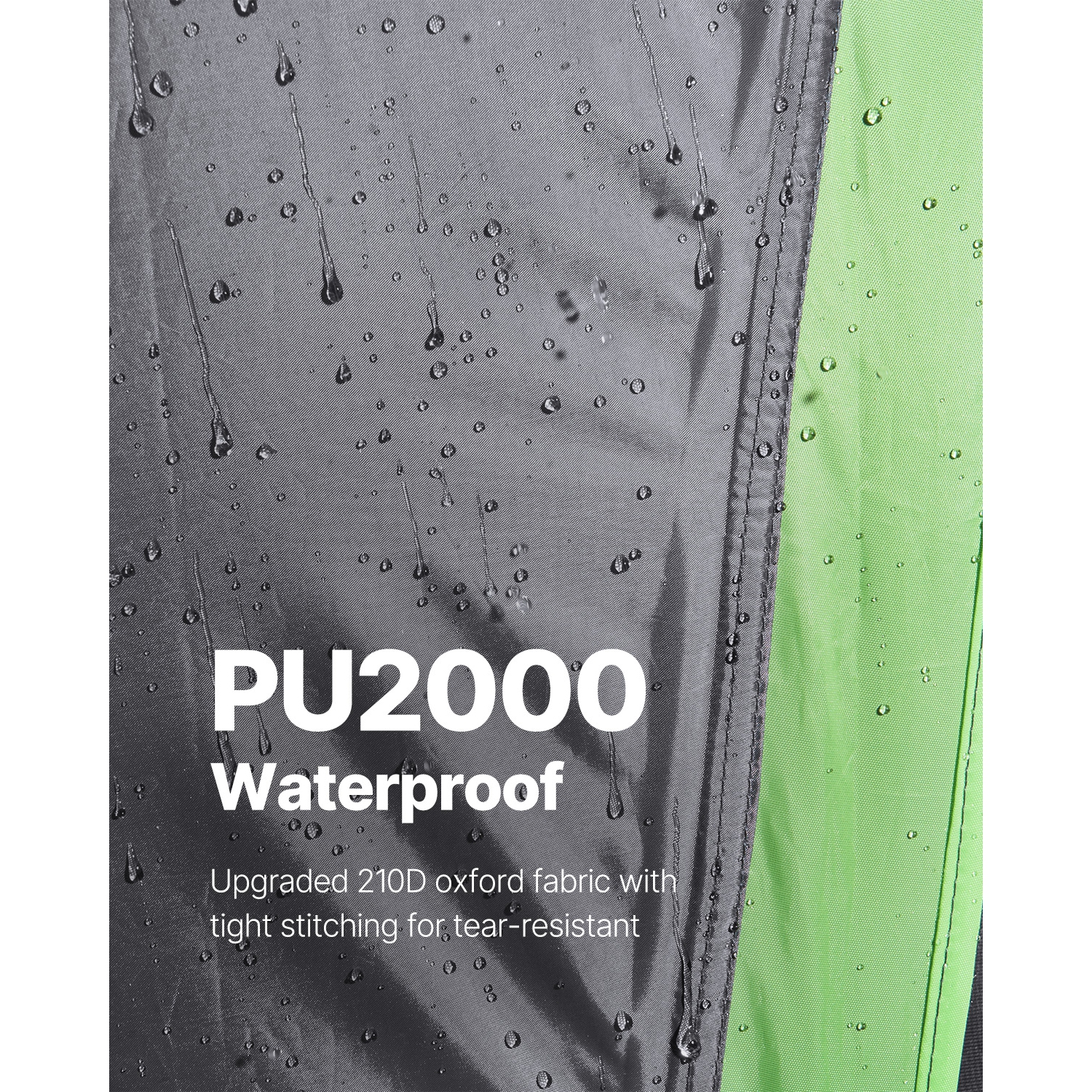 VEVOR 5.0-5.2 ft Pickup Truck Tent, Truck Tents for Camping, Waterproof PU2000 mm 2-3 Person Sleeping Truck Bed Tent, Sturdy Truck Bed Camper Shell