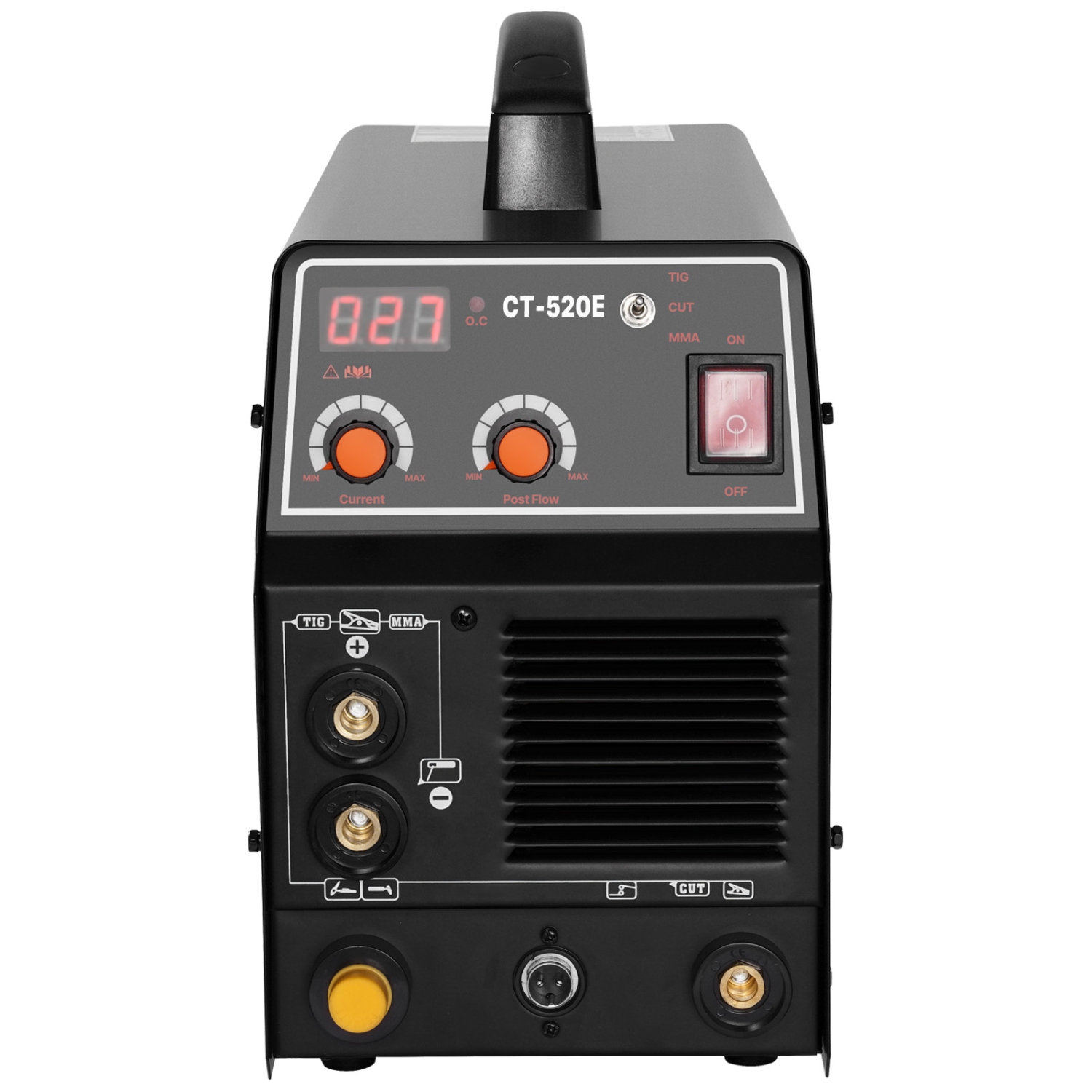 Machine à souder à lame plasma VEVOR 3 en 1, CT-520E TIG/MMA, machine à découper à plasma 30&nbsp;A, soudeuse à ruban 200&nbsp;A TIG et 200&nbsp;A,