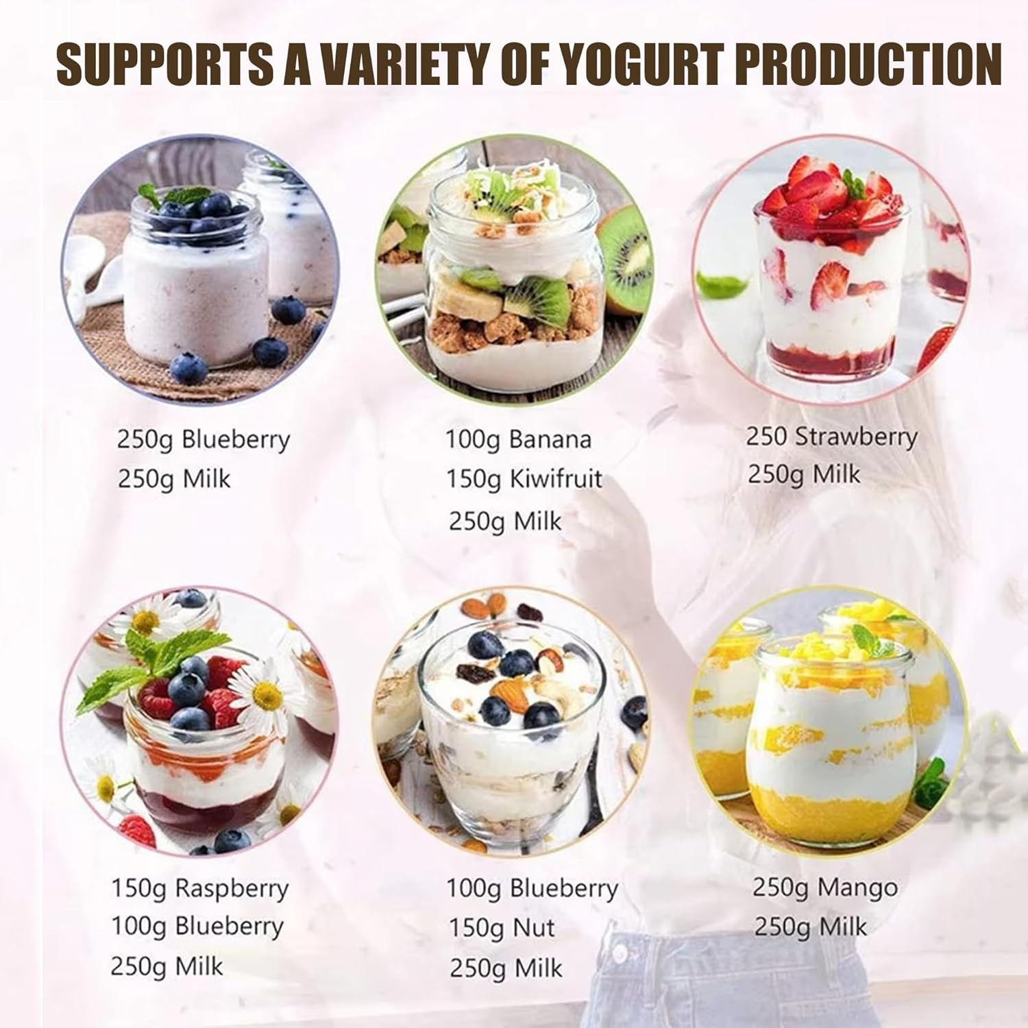 Probiotic Yogurt Motor,Probiotic Yogurt Maker with Adjustable Temperature Control,1400ML Yogurt Maker,Multi-Function Yogurt Machine for Home Use