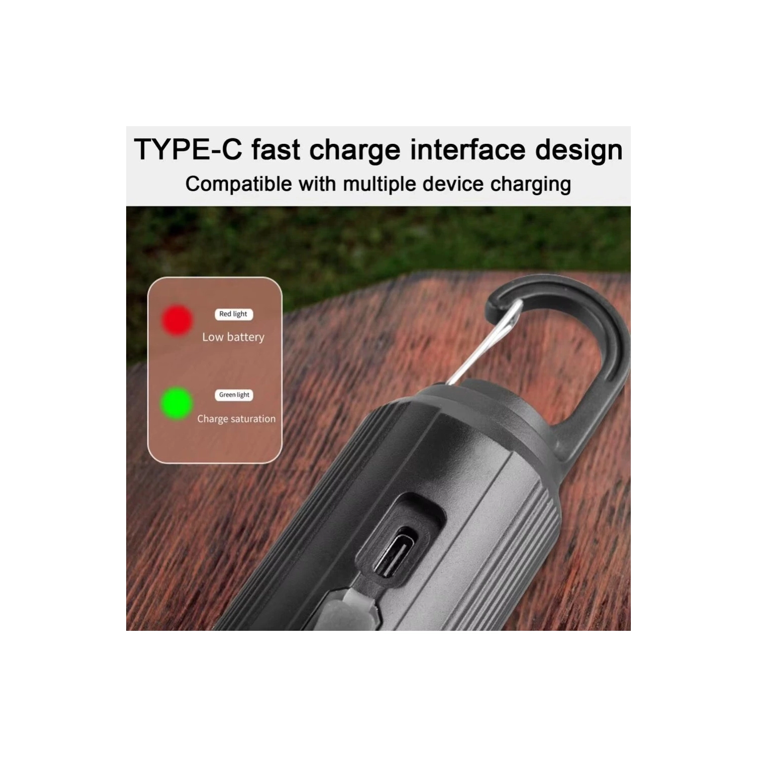 Solar Camping Light Rechargeable Retro Camping Light LED Household Tent Light Emergency Tungsten Filament Bulb Light - Flat Bottom Solar Model