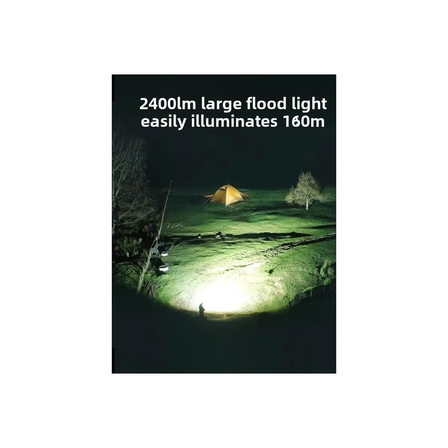 Outdoor camping light rechargeable long battery life solar emergency light home power outage backup lighting