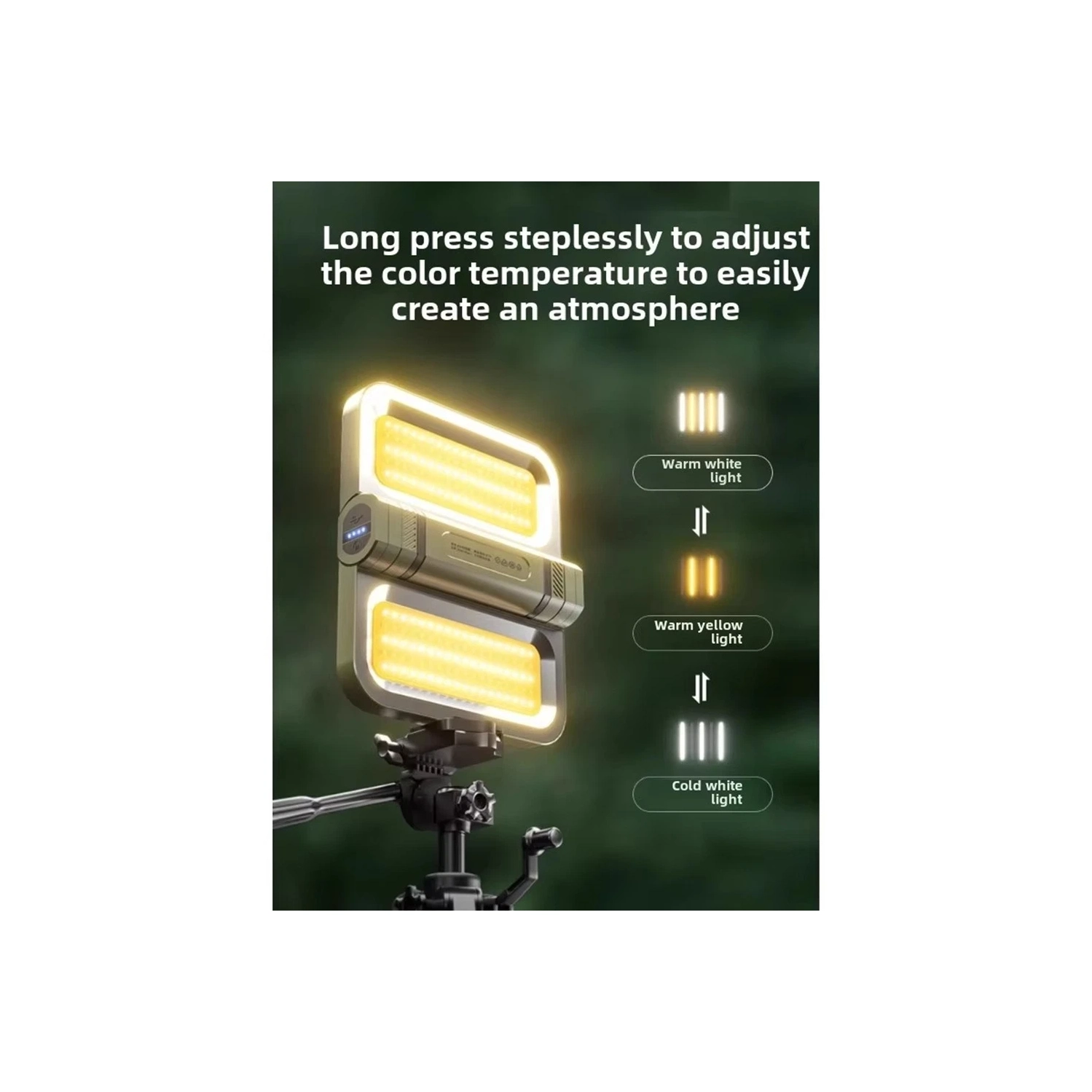 Outdoor camping light rechargeable long battery life solar emergency light home power outage backup lighting