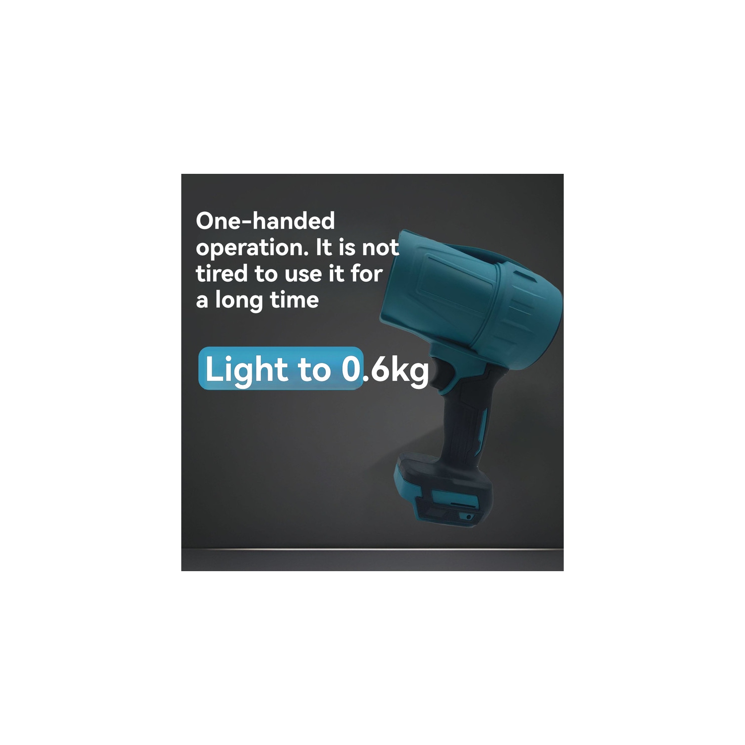 Sèche-cheveux sans balais Turbocharged de Blue Diamond - Vent très fort à 40 000 tr/min | Batterie au lithium grande capacité | Vitesse