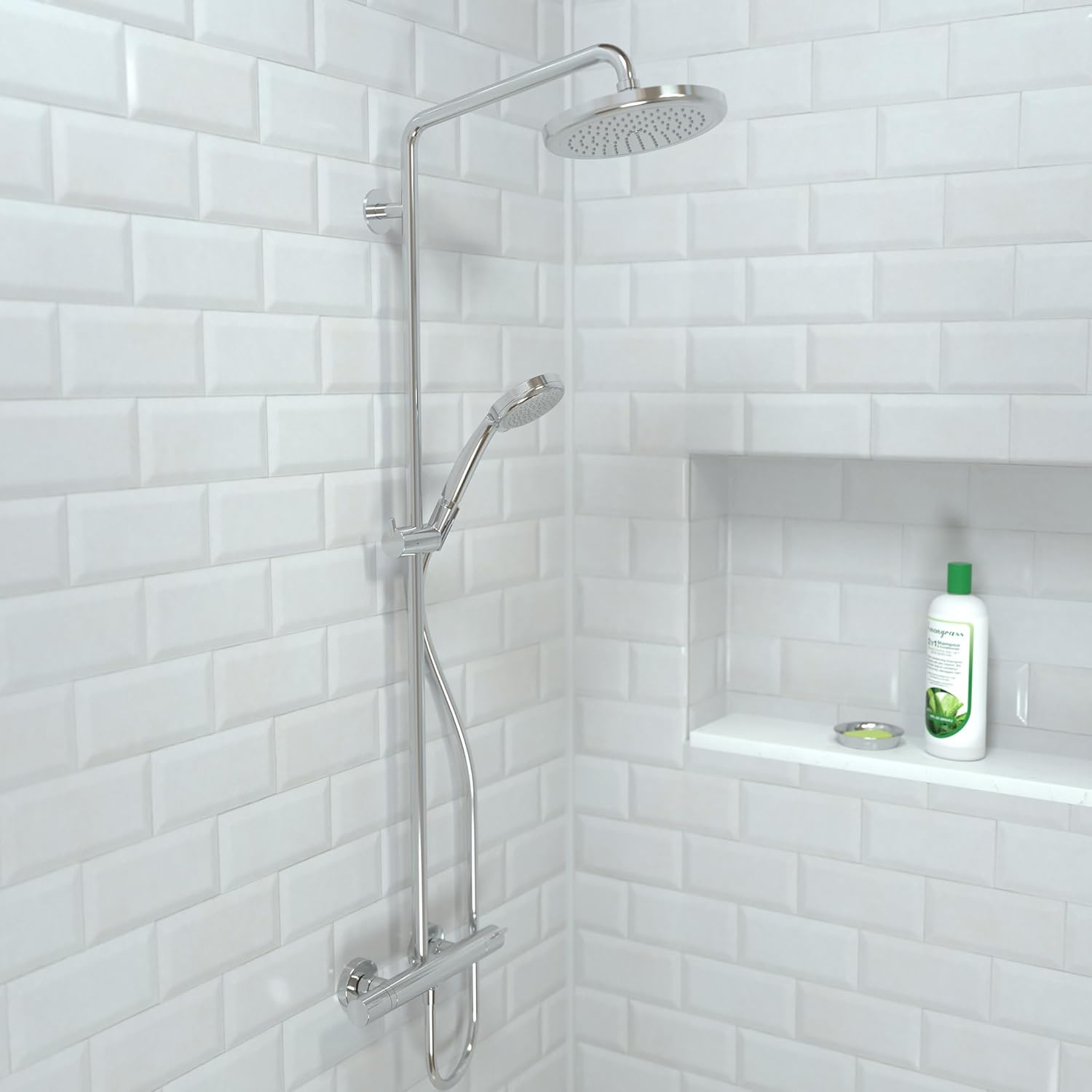 Croma 220 Shower Faucet Finish: Chrome