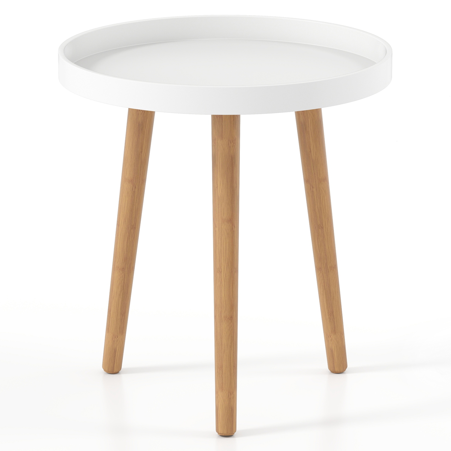 Table d'appoint ronde de Costway Table d'appoint Table basse Table de chevet Mobilier pour la maison