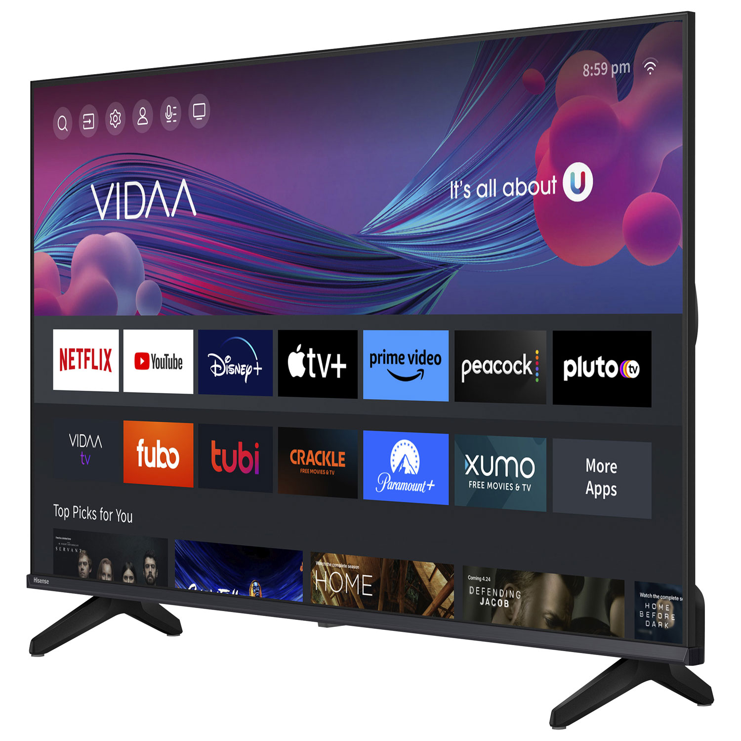 Hisense 32" A4NV Series 2K HD LED VIDAA Smart TV - 2025
