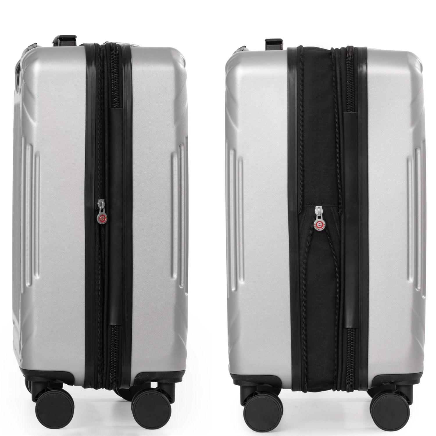 Ensemble de 2 valises rigides MILAN D'AIR CANADA – Valise enregistrée de 24&nbsp;po et valise de cabine