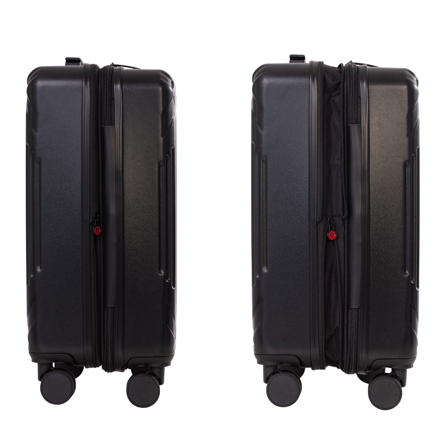Ensemble de 2 valises rigides MILAN D'AIR CANADA – Valise enregistrée de 24&nbsp;po et valise de cabine