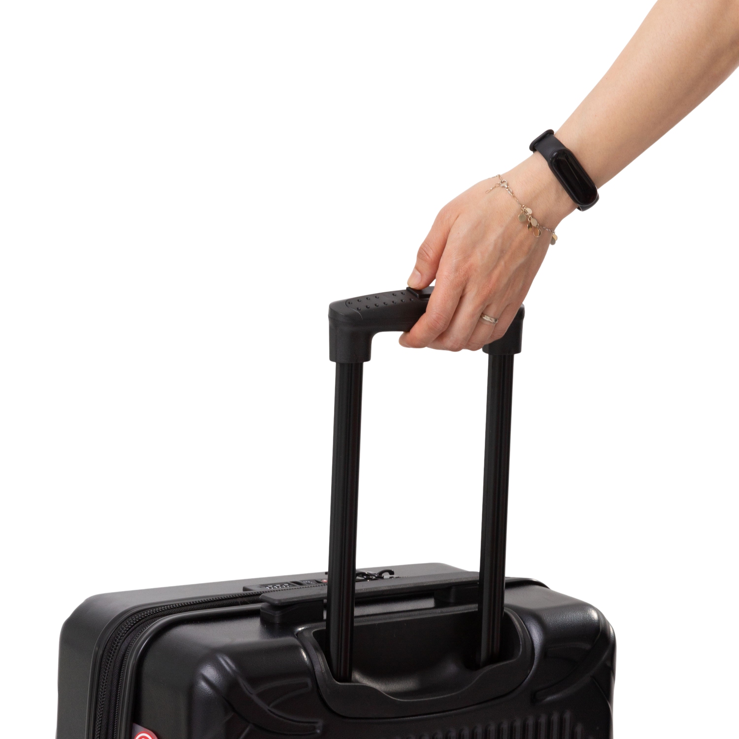 Ensemble de 2 valises rigides MILAN D'AIR CANADA – Valise enregistrée de 24&nbsp;po et valise de cabine