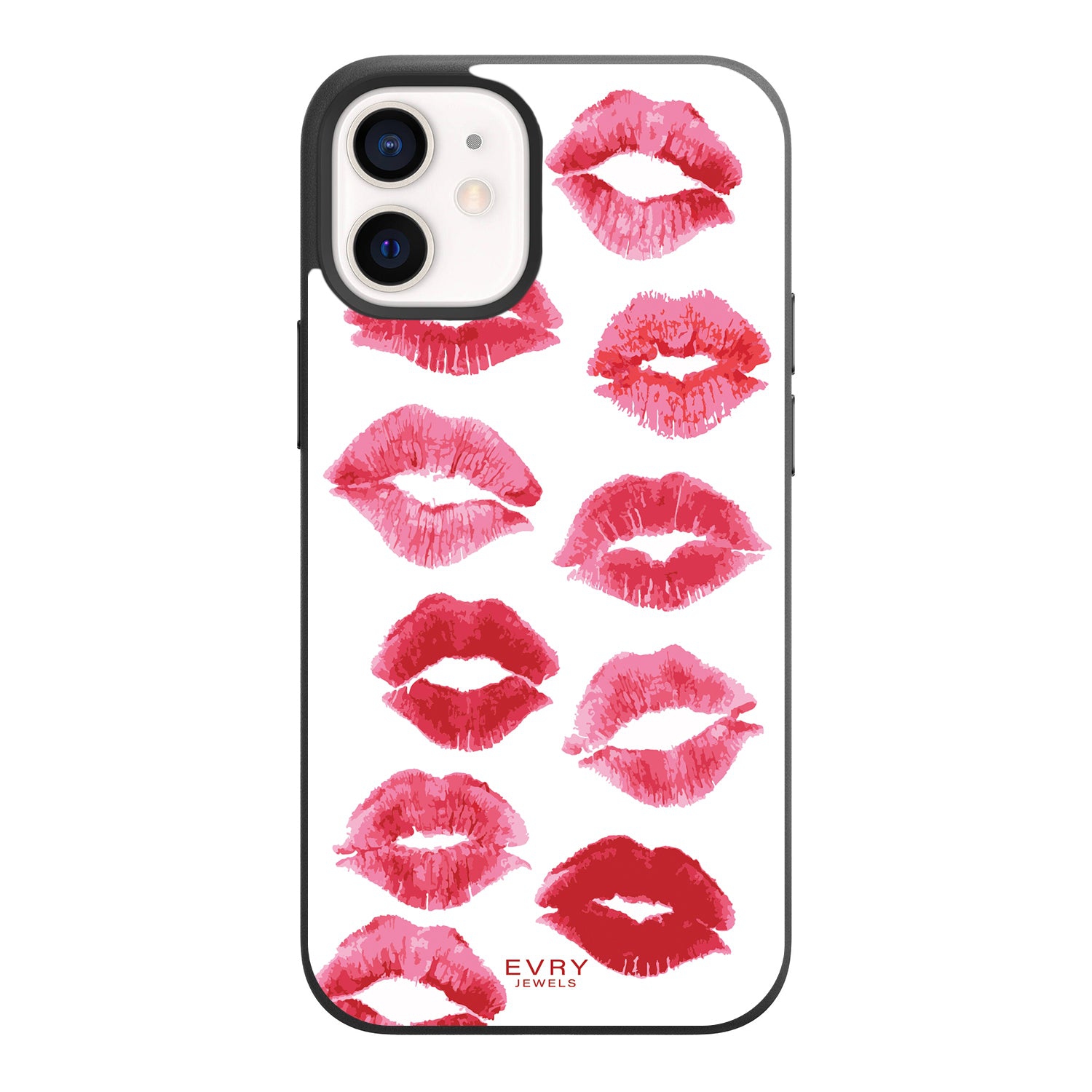 Evry Jewels Hard Plastic Case for iPhone 14 - XOXO
