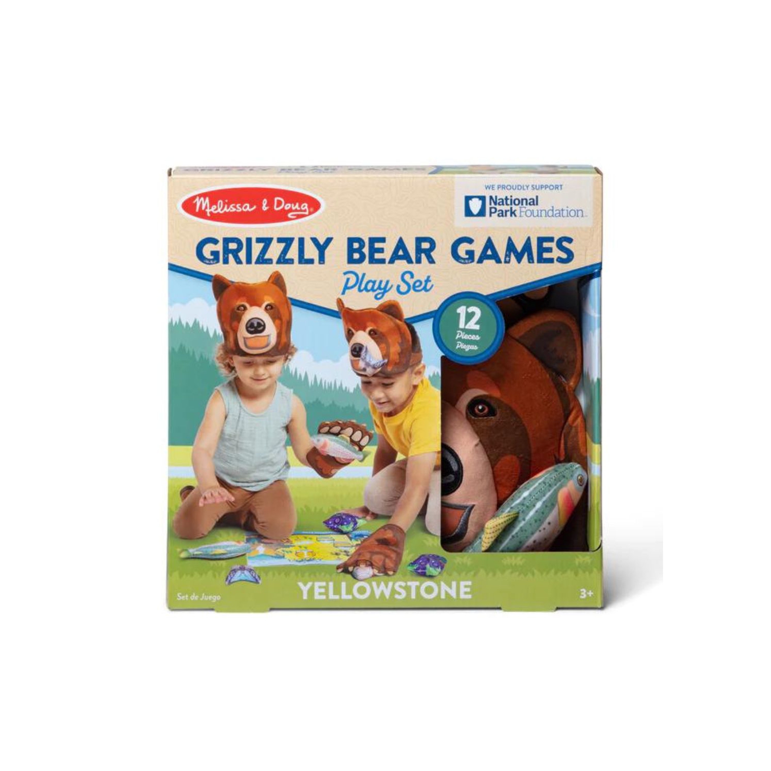 Yellowstone National Park Grizzly Bear Games