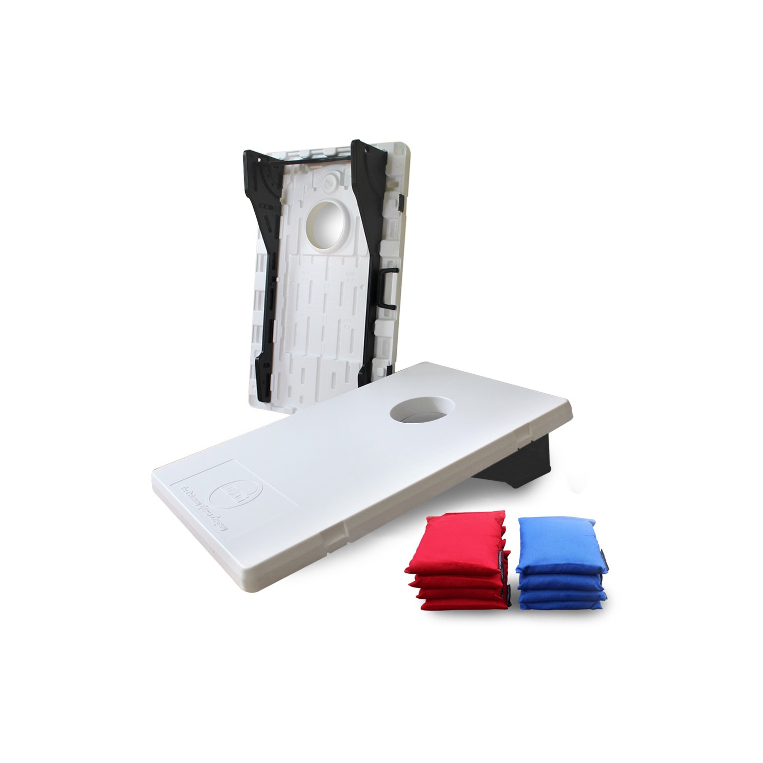 All Weather Corntoss Game - White, 33"x22" Easy Carry