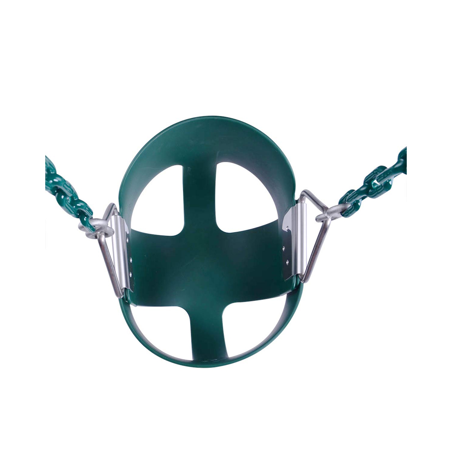 Balançoire du godet verte