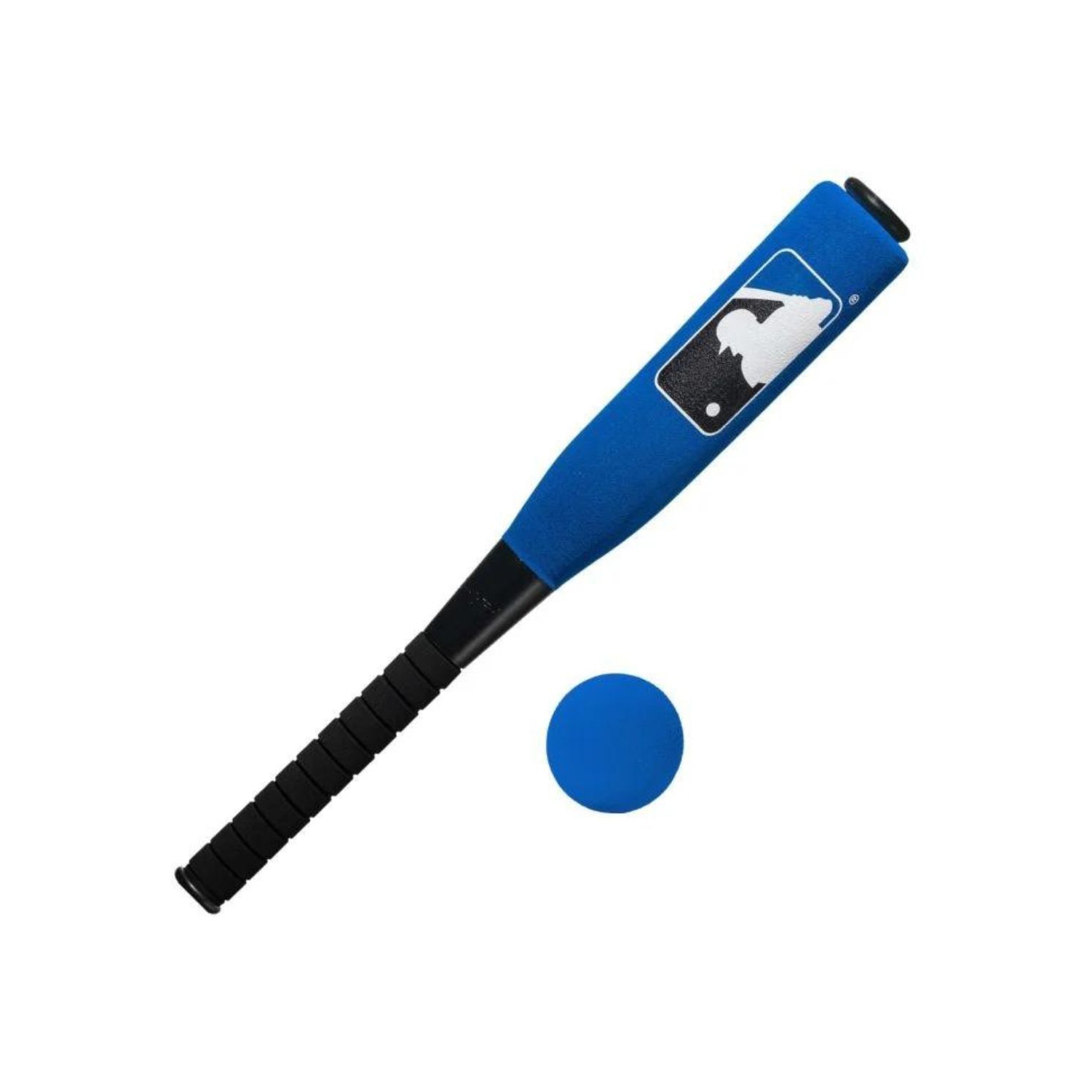� Bâton et balle de baseball en mousse pour enfants de 24&nbsp;pi de MLB - Bleu