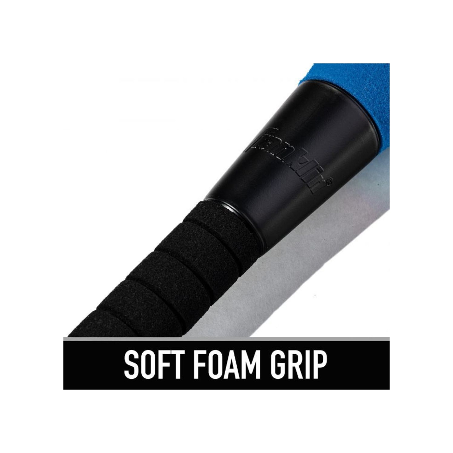 � Bâton et balle de baseball en mousse pour enfants de 24&nbsp;pi de MLB - Bleu