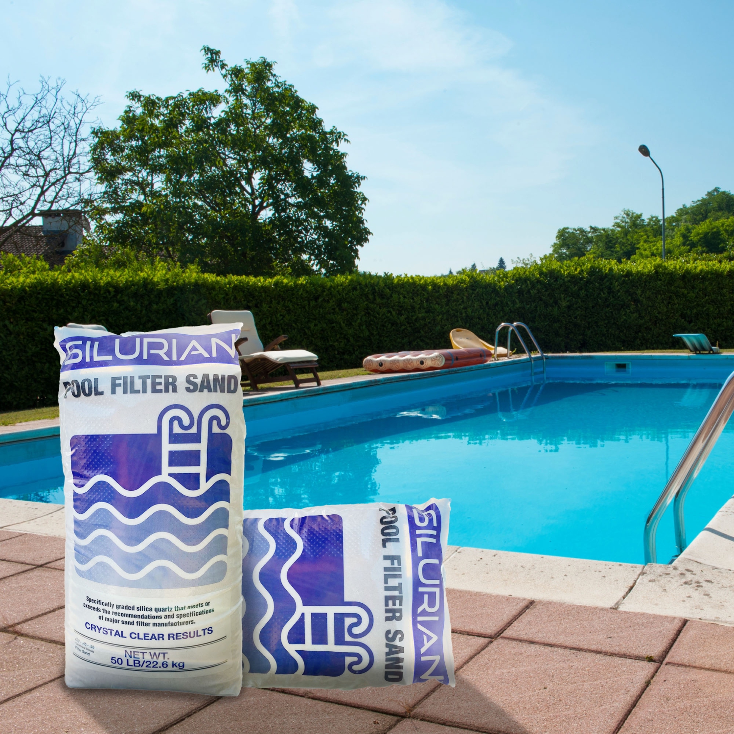 U.S. Silica SILURIAN 20 Grade Angular Pool Filter Sand for Optimal Filtration