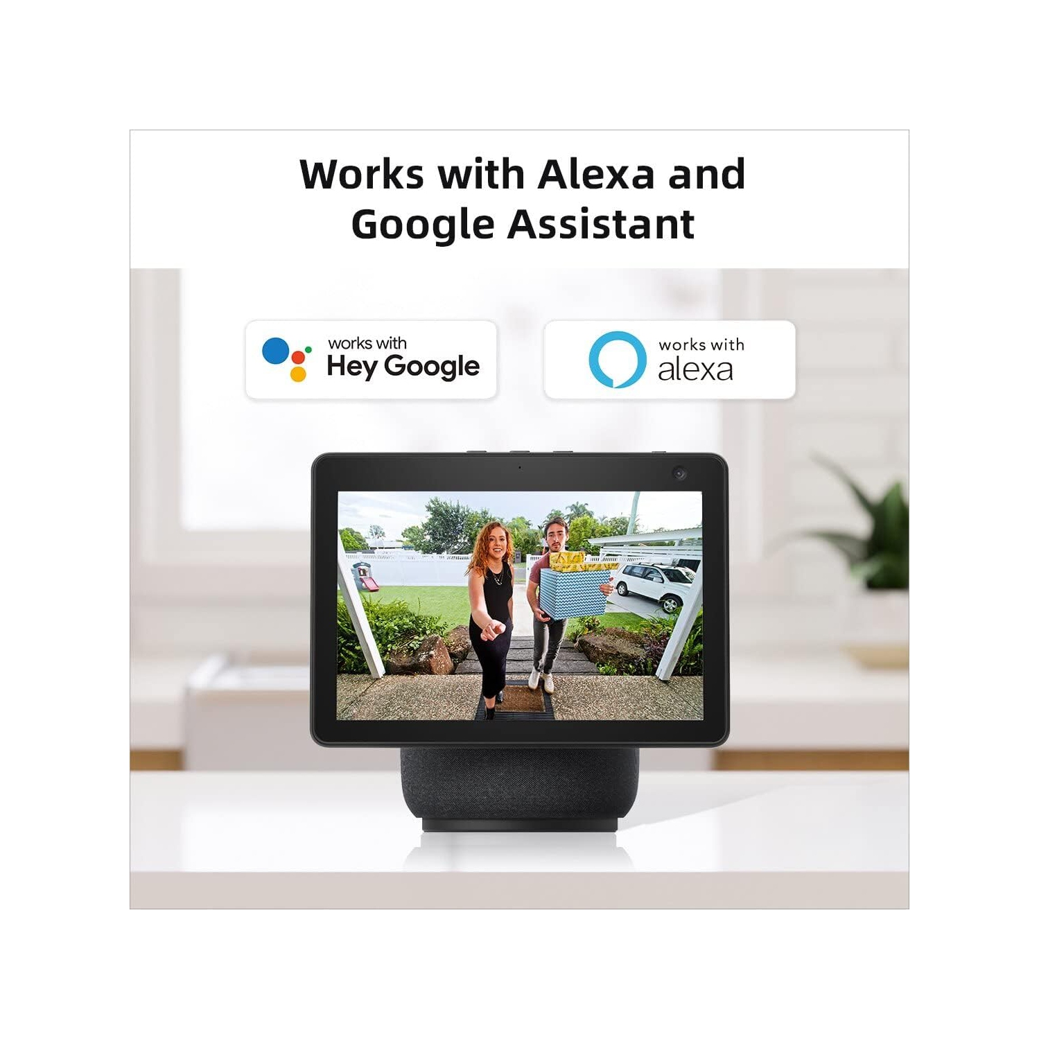 AOSU Battery-Powered Video Doorbell with Chime, 2K Resolution, No Monthly Fees, 2.4GHz WiFi, 180-Day Battery Life, AI Detection