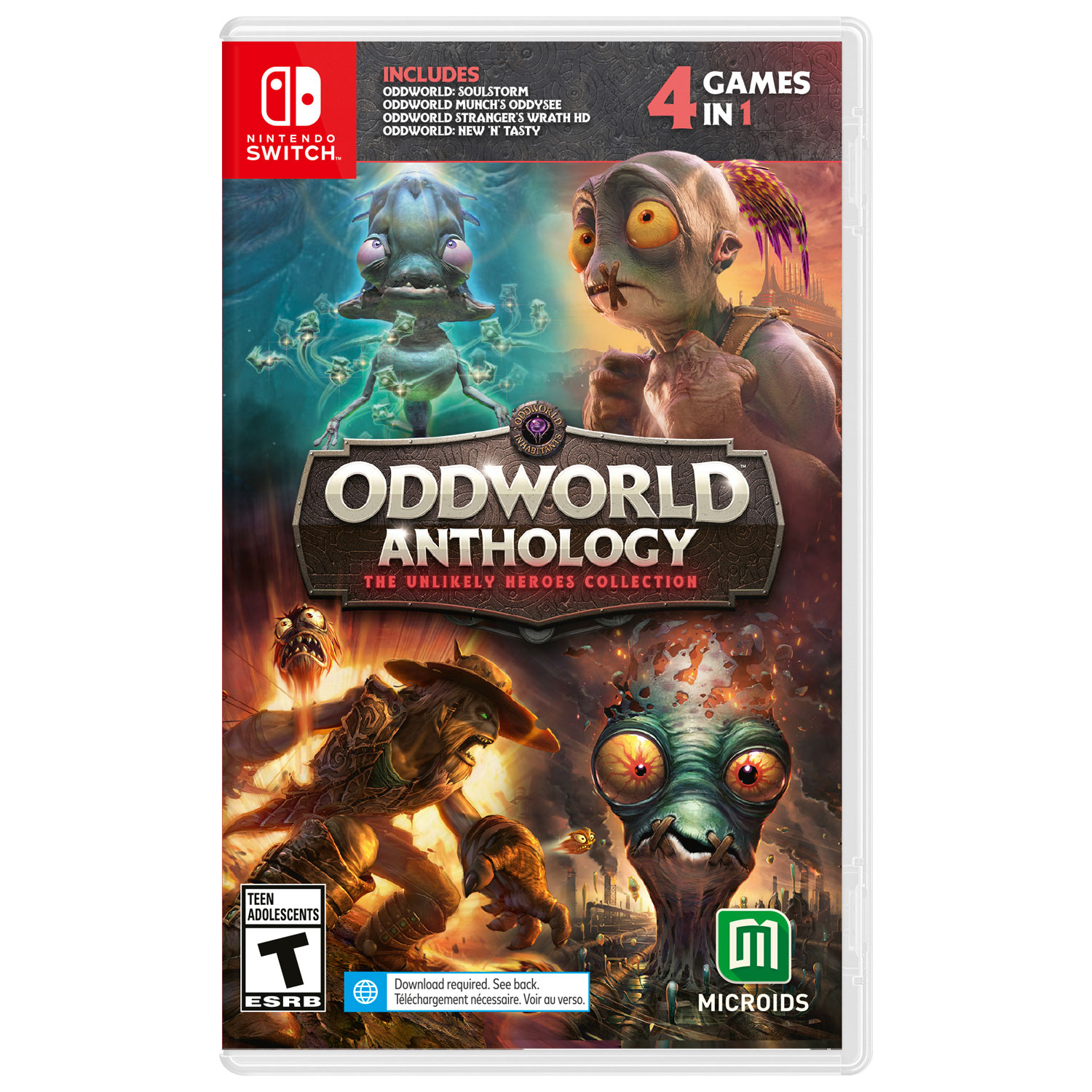 Oddworld Anthology: The Unlikely Heroes Collection (Switch) | Best