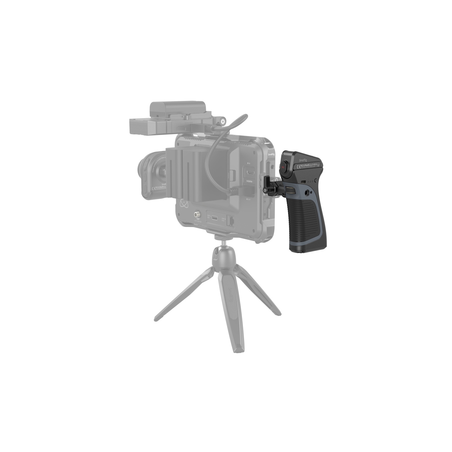 Remis à neuf - Ensemble de poignées sans fil Follow Focus MagicFIZ de SmallRig