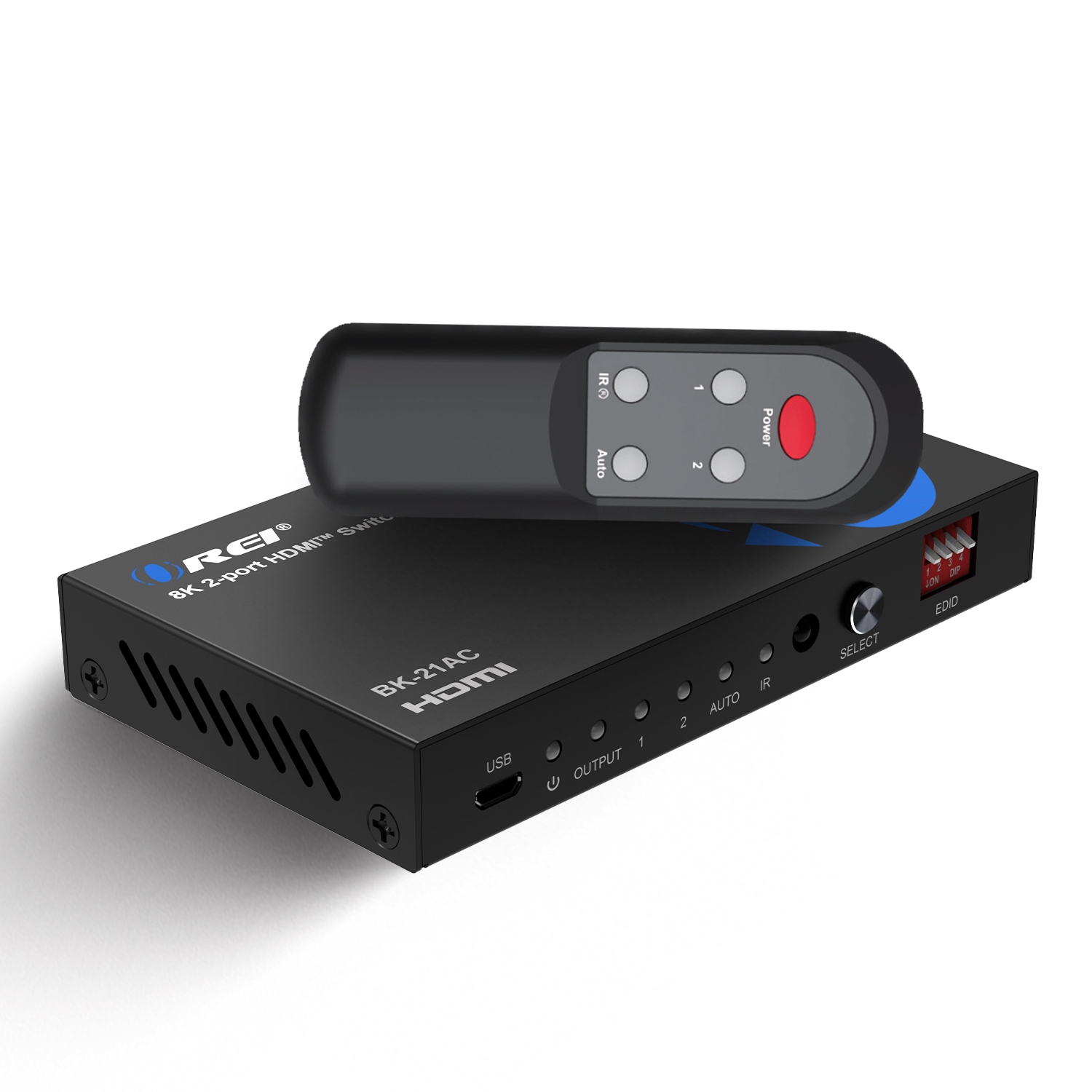 8K 2-port HDMITM Switch (BK-21AC)