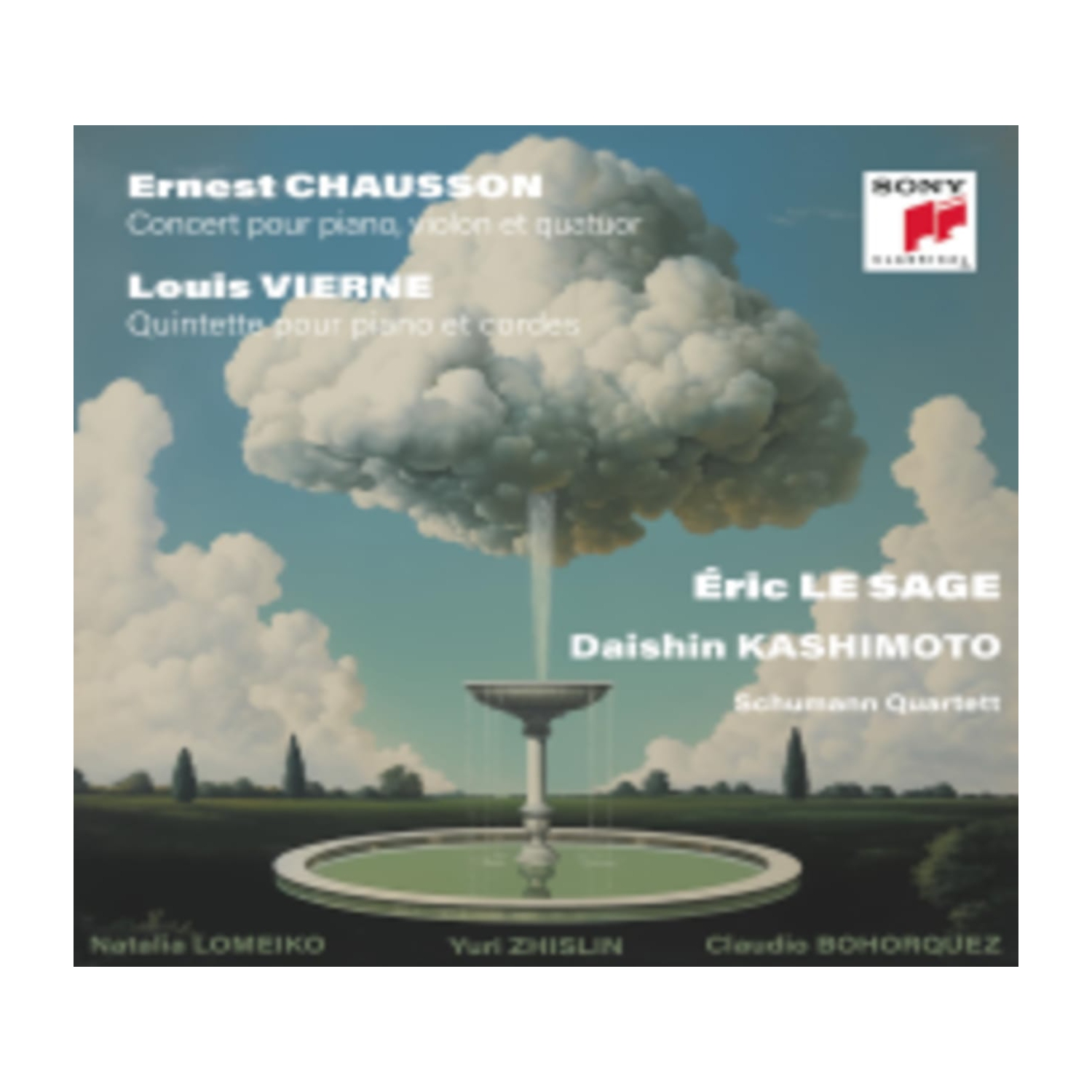 Eric le Sage - Concert De Chausson: Quintette De Vierne - [CD]