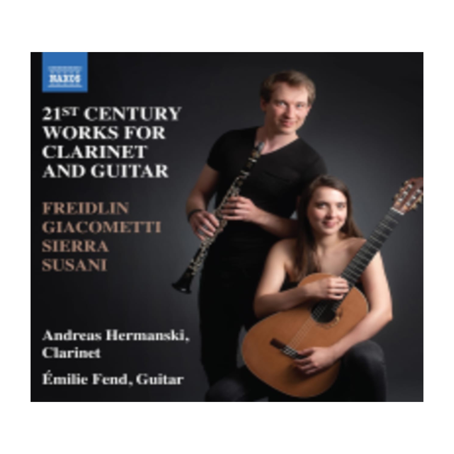 Andreas Hermanski - 21st Century Works for Clarinet & Guitar - [CD]