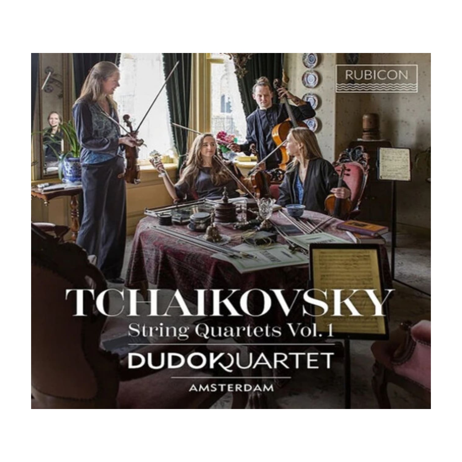 TCHAIKOVSKY / DUDOK QUARTET OF AMSTERDAM - Tchaikovsky: Volume 1-String Quartets 1 & 2 - [CD]