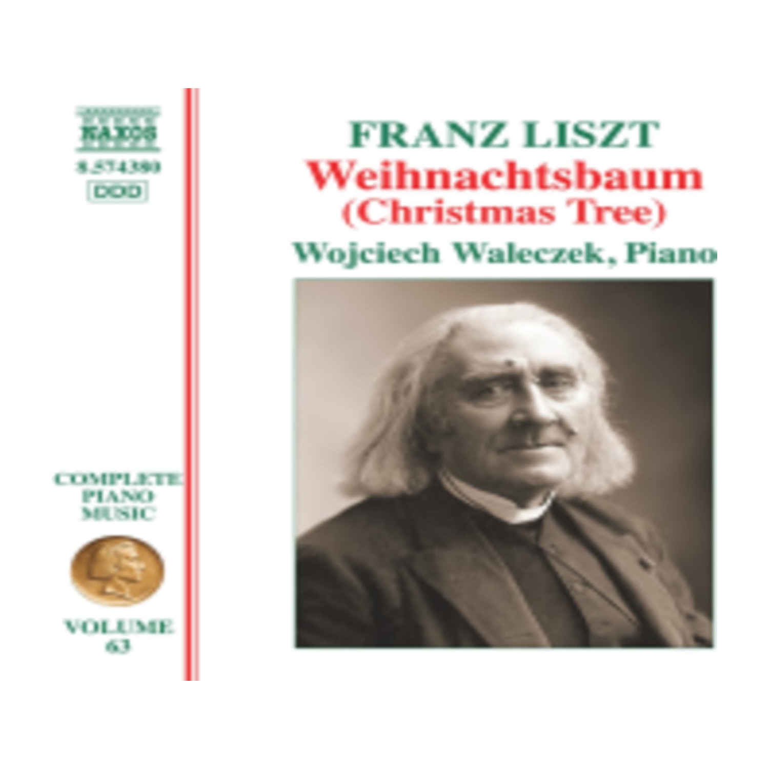 LISZT / WALECZEK - Liszt: Complete Piano Music, Vol. 63 - Christmas Tree - [CD]