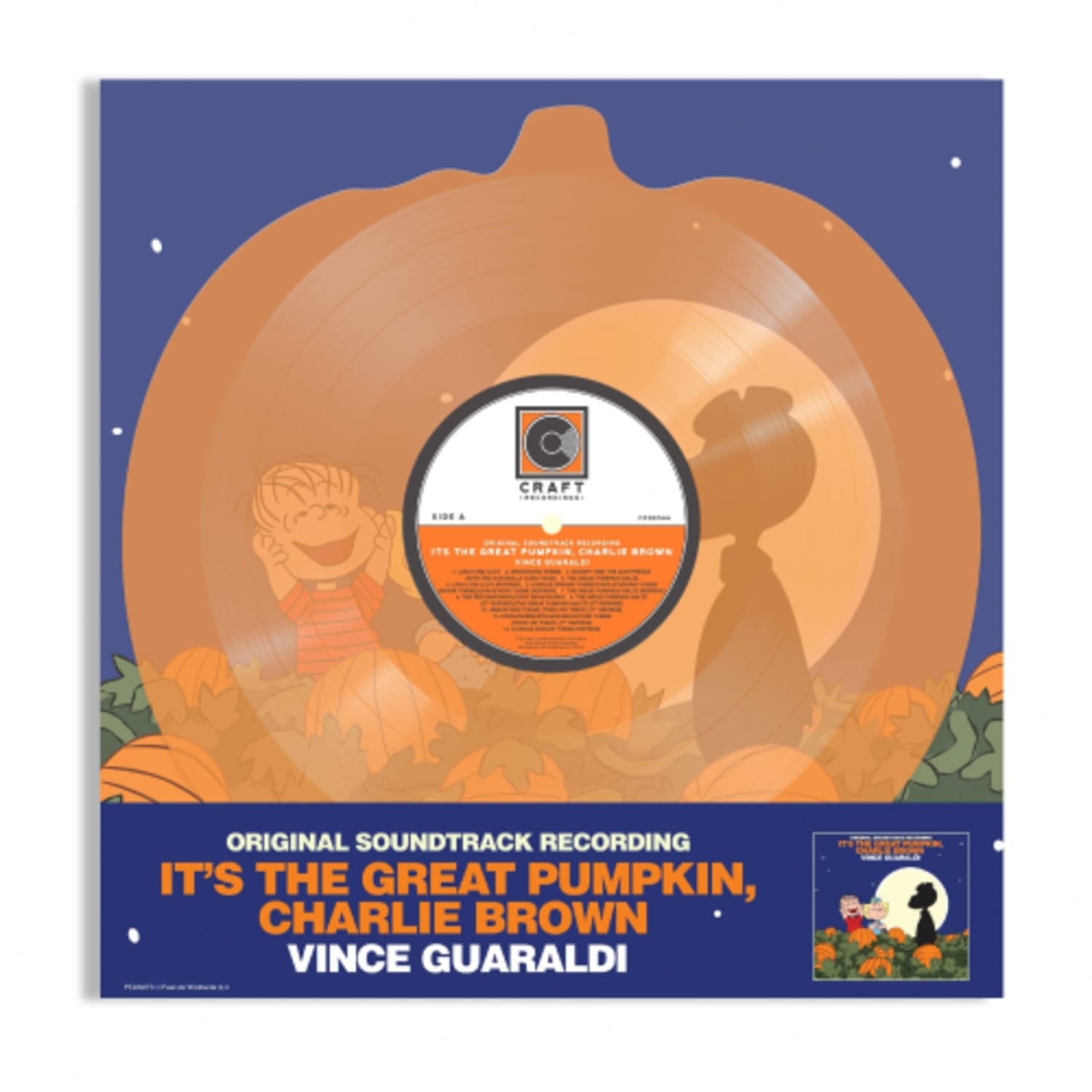 Vince Guaraldi - It's the Great Pumpkin, Charlie Brown - (Clear Vinyl, Orange) - [Vinyl]